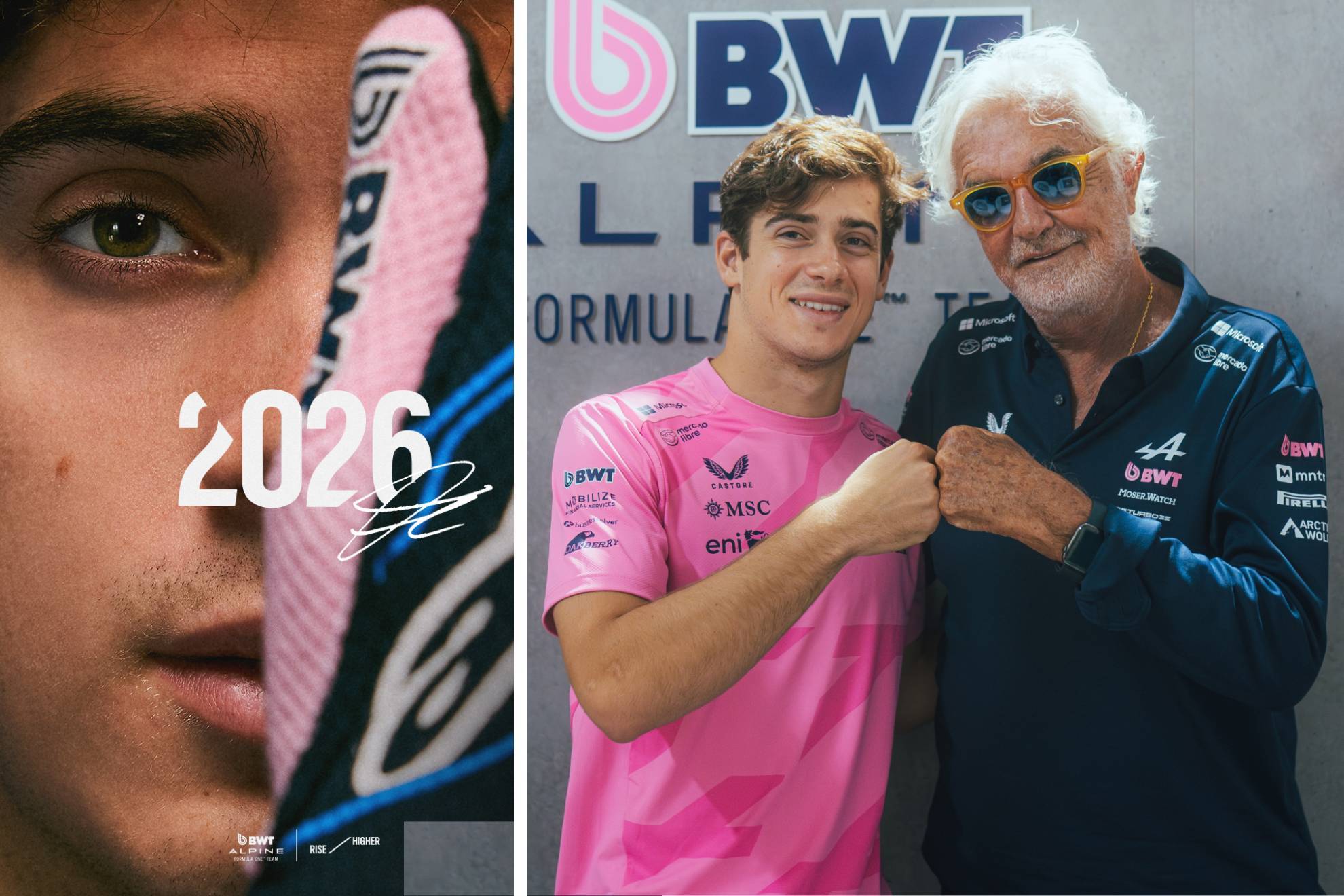 El argentino de 22 a�os ha sido respaldado por Flavio Briatore