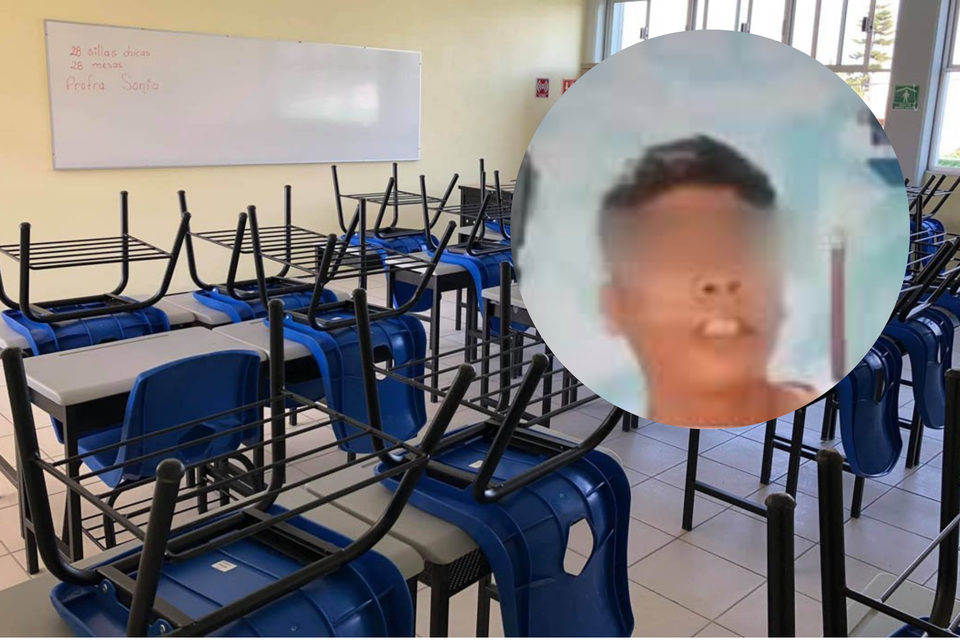 Estudiante de secundaria en Michoac�n convoca a sus compa�eros para matar a la maestra de historia y de contabilidad