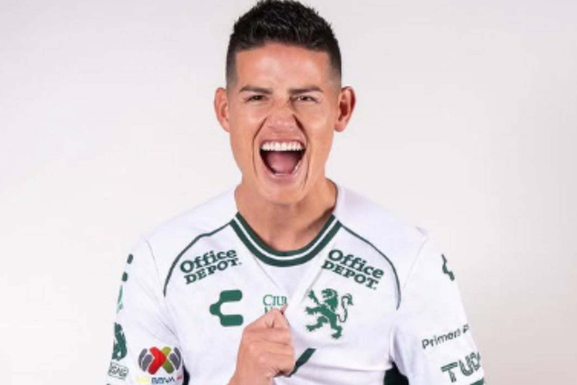 James, en su presentaci�n con Le�n