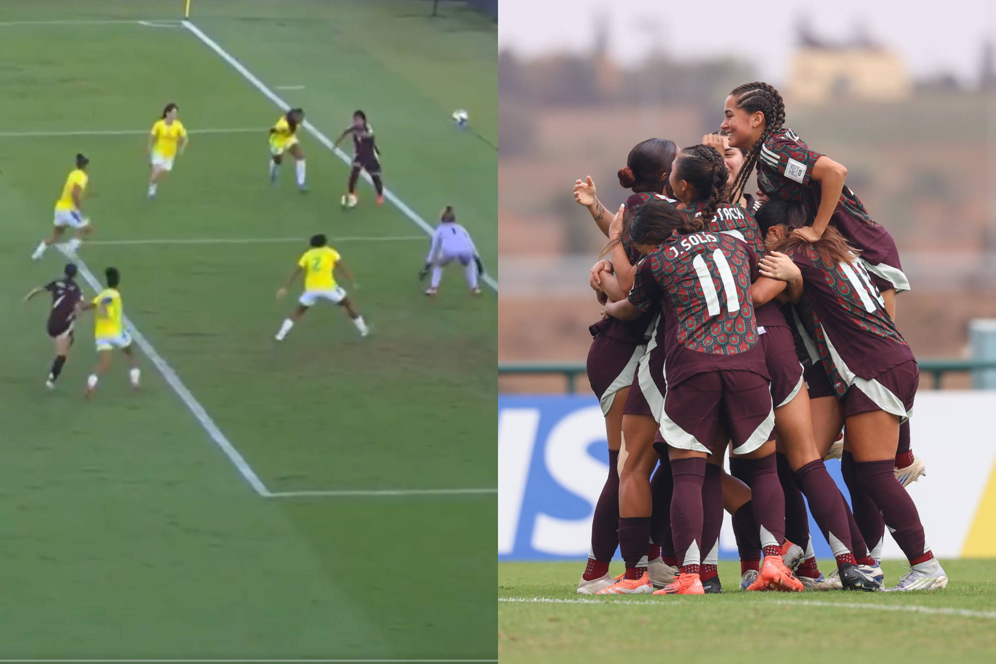 Goles y resumen M�xico vs Brasil: Murrieta ataja penal y M�xico logra el tercer lugar del Mundial Femenil Sub-17