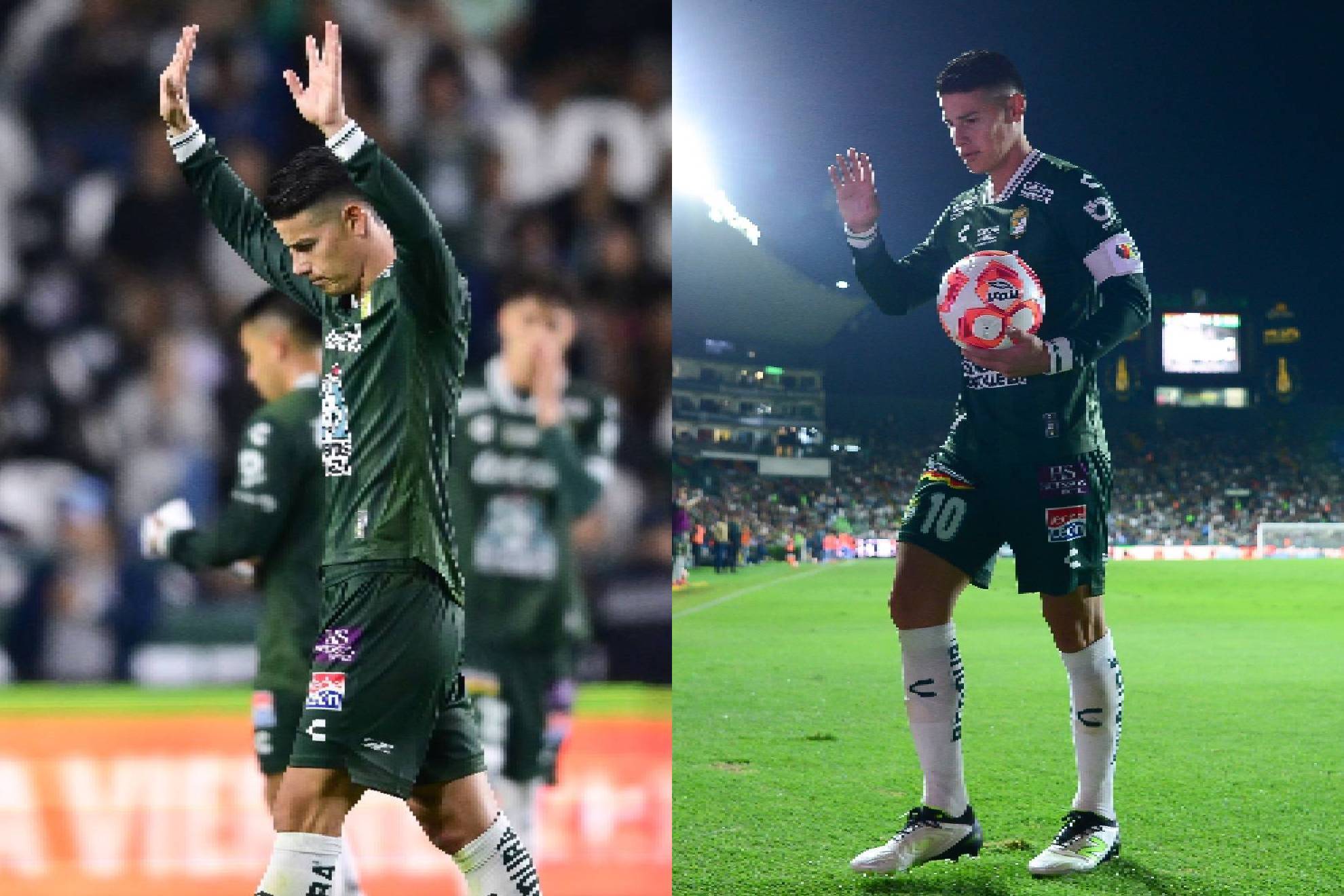 James Rodr�guez disput� el que parece su �ltimo partido con el Le�n en la Liga MX.