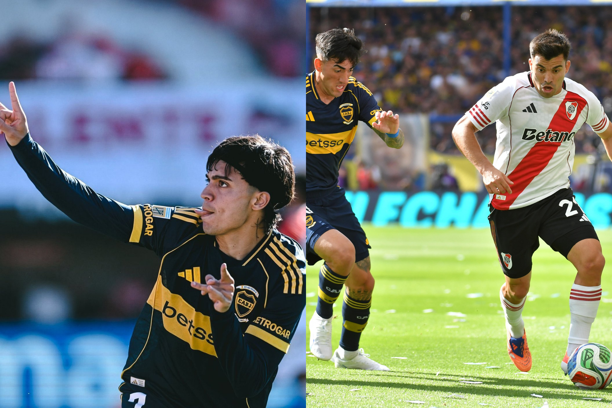 Goles y resumen Boca Jrs vs River Plate: Zeballos encabeza la victoria de los xeneizes en el Cl�sico de Argentina