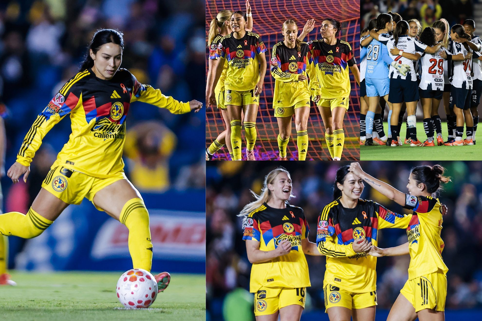 Resumen y goles Am�rica vs Monterrey Femenil
