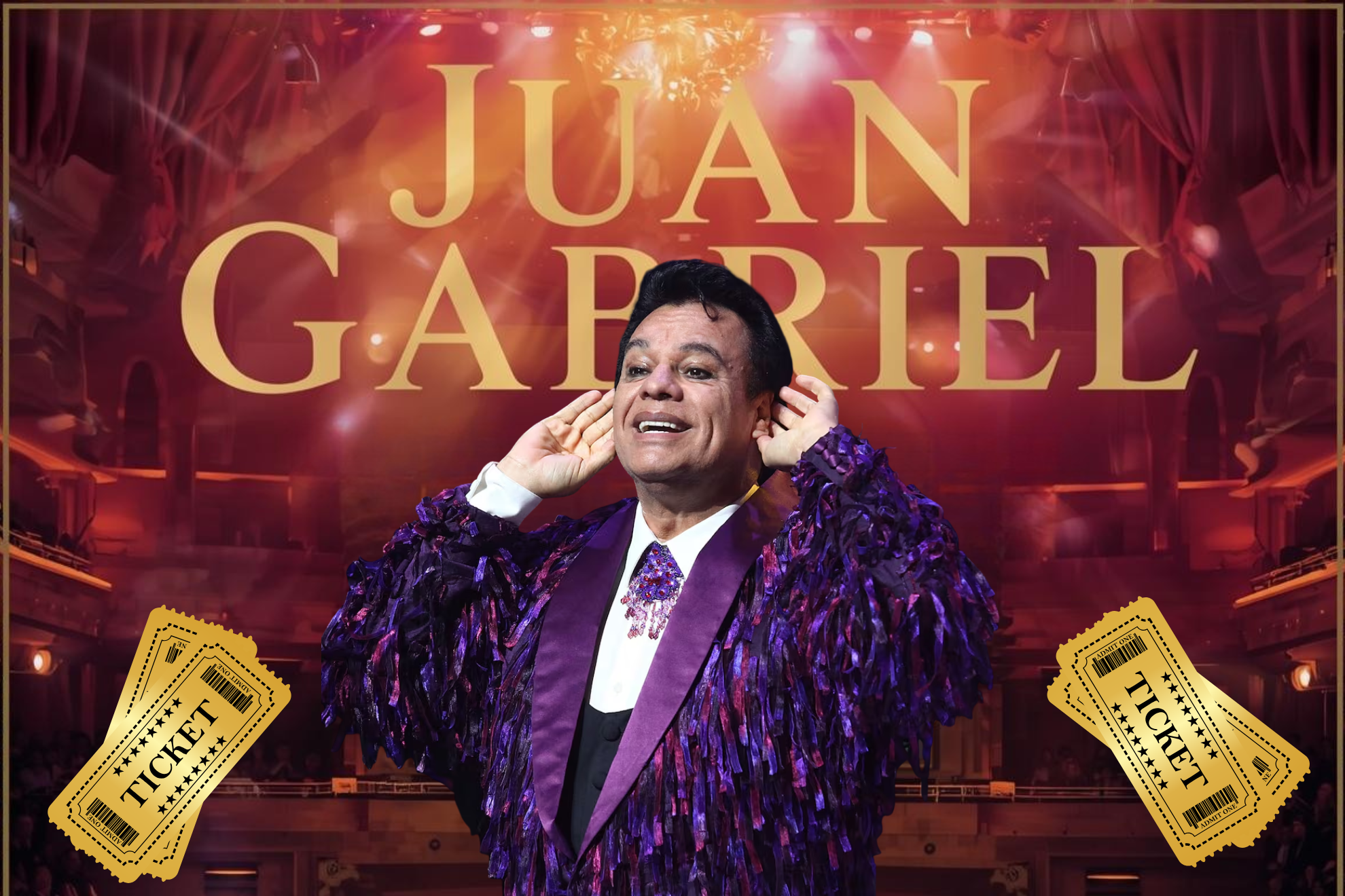 �Cu�nto costar�n los boletos para el homenaje sinf�nico a Juan Gabriel en el Auditorio Nacional?
