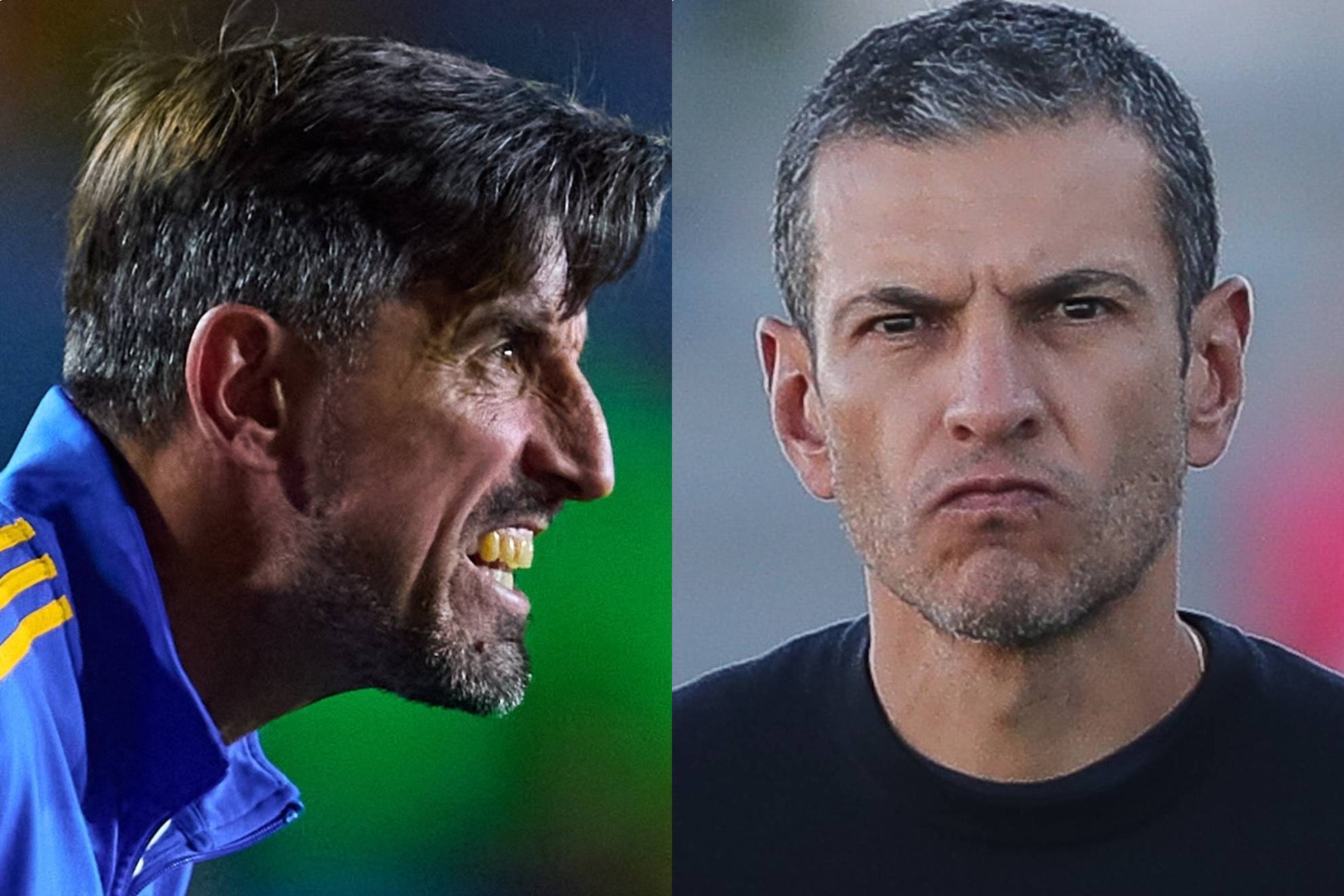 Veljko Paunovic y Jaime Lozano.