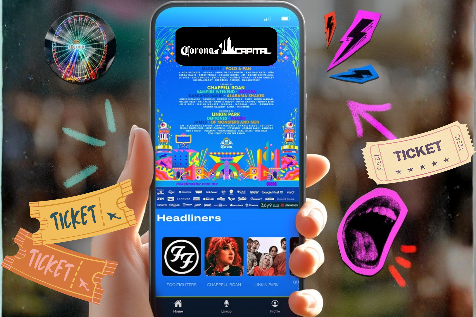 Boletos del Corona Capital 2025: precios, cu�ntos quedan y cu�nto suben en reventa en el Aut�dromo Hermanos Rodr�guez