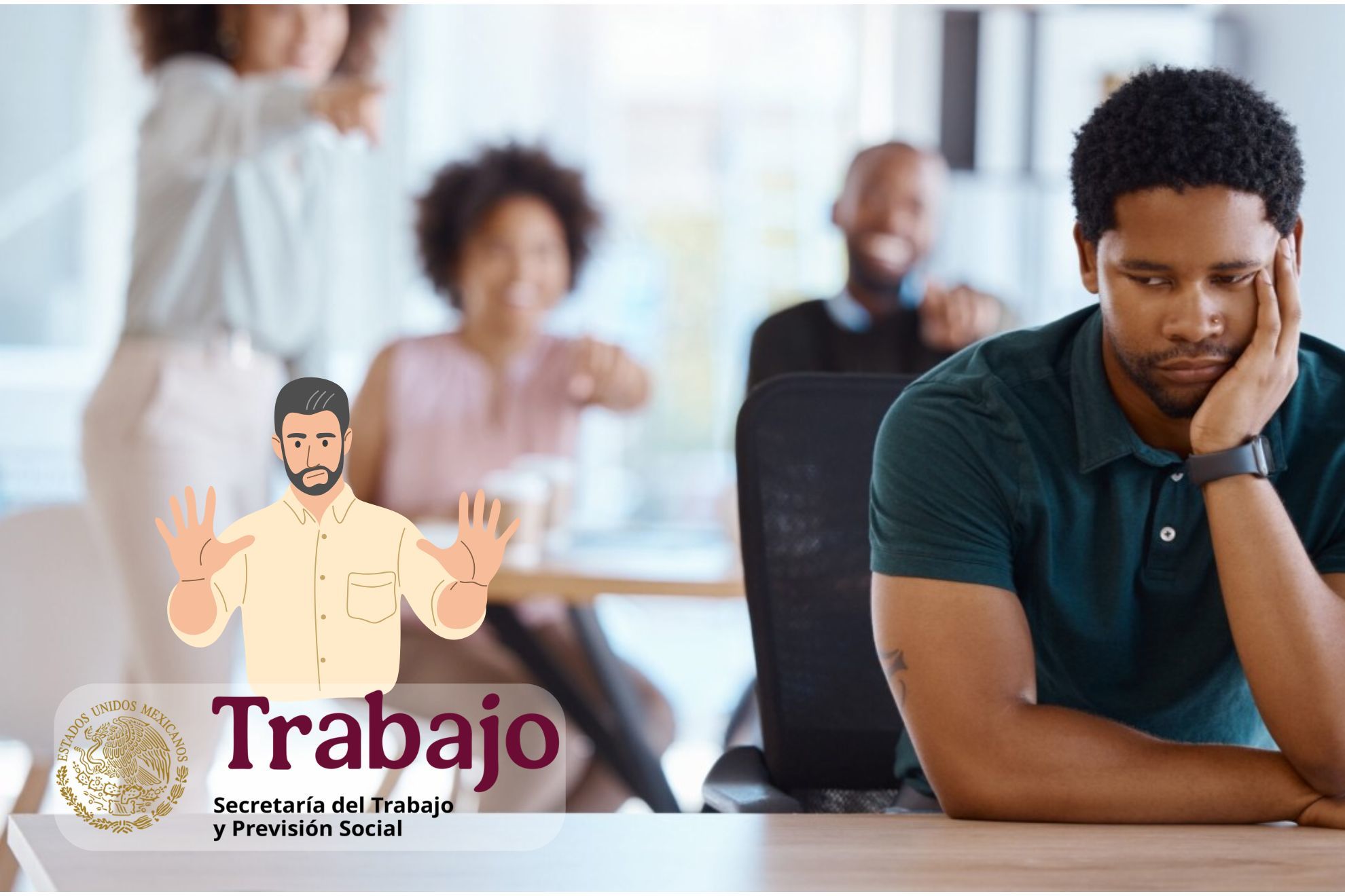 �Sufres bullying en el trabajo mediante Stickers de WhatsApp? Ahora puedes denunciar en Secretar�a del Trabajo