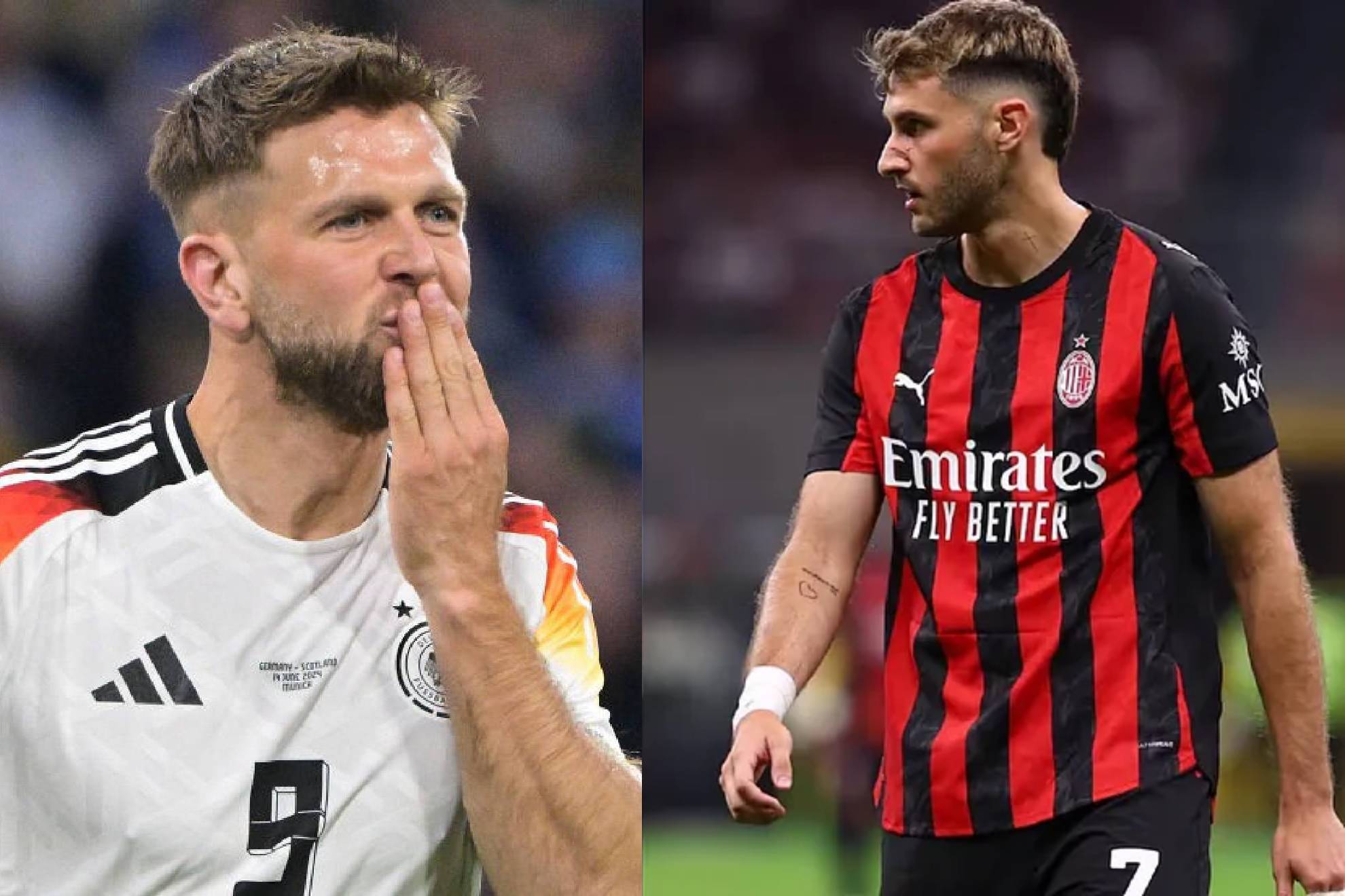 Santi Gim�nez podr�a salir por Niclas Fullkrug si no acaba con su sequ�a goleadora en el Milan.