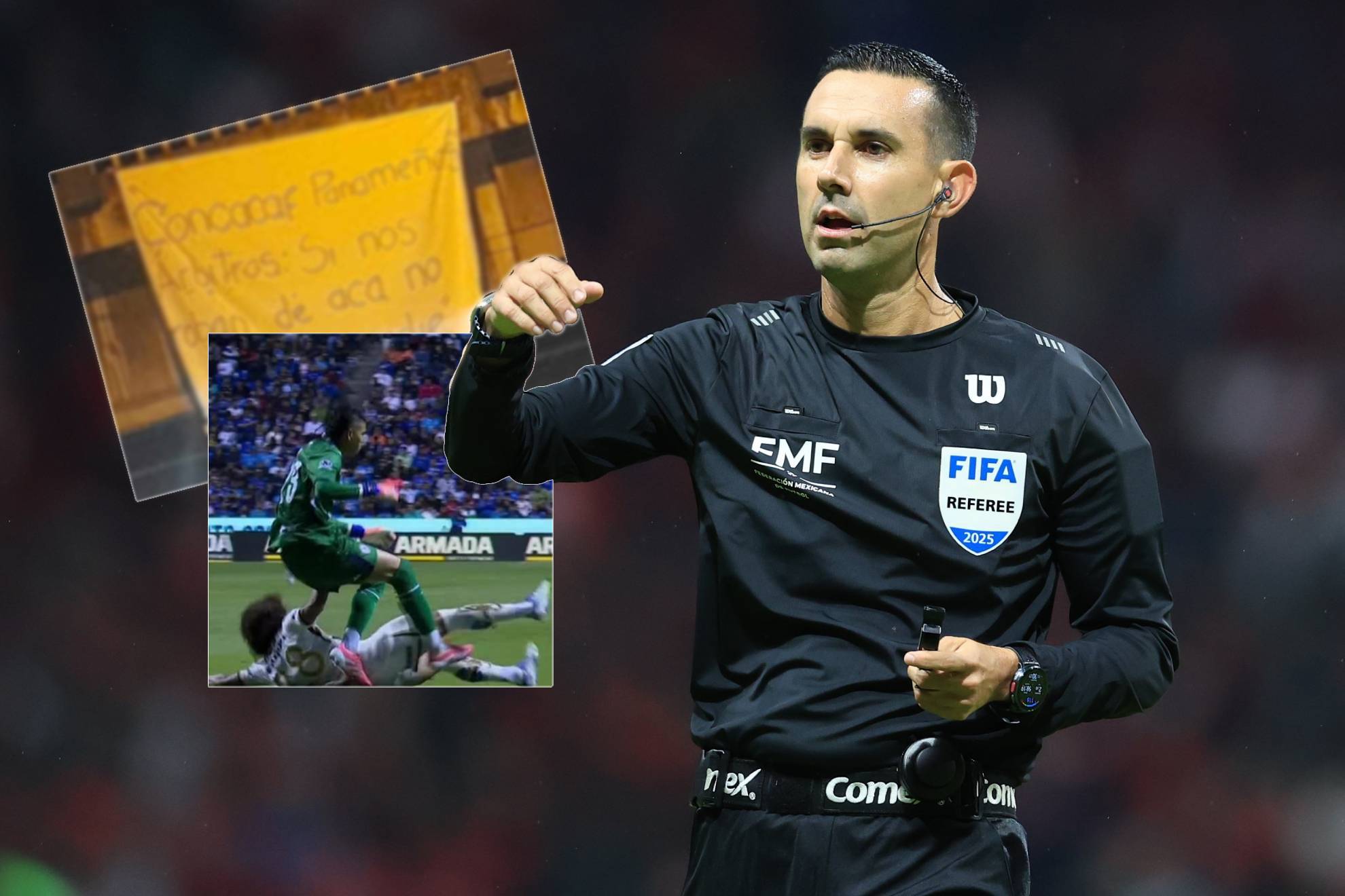 El silbante sinaloense estar� en el Guatemala vs Panam�