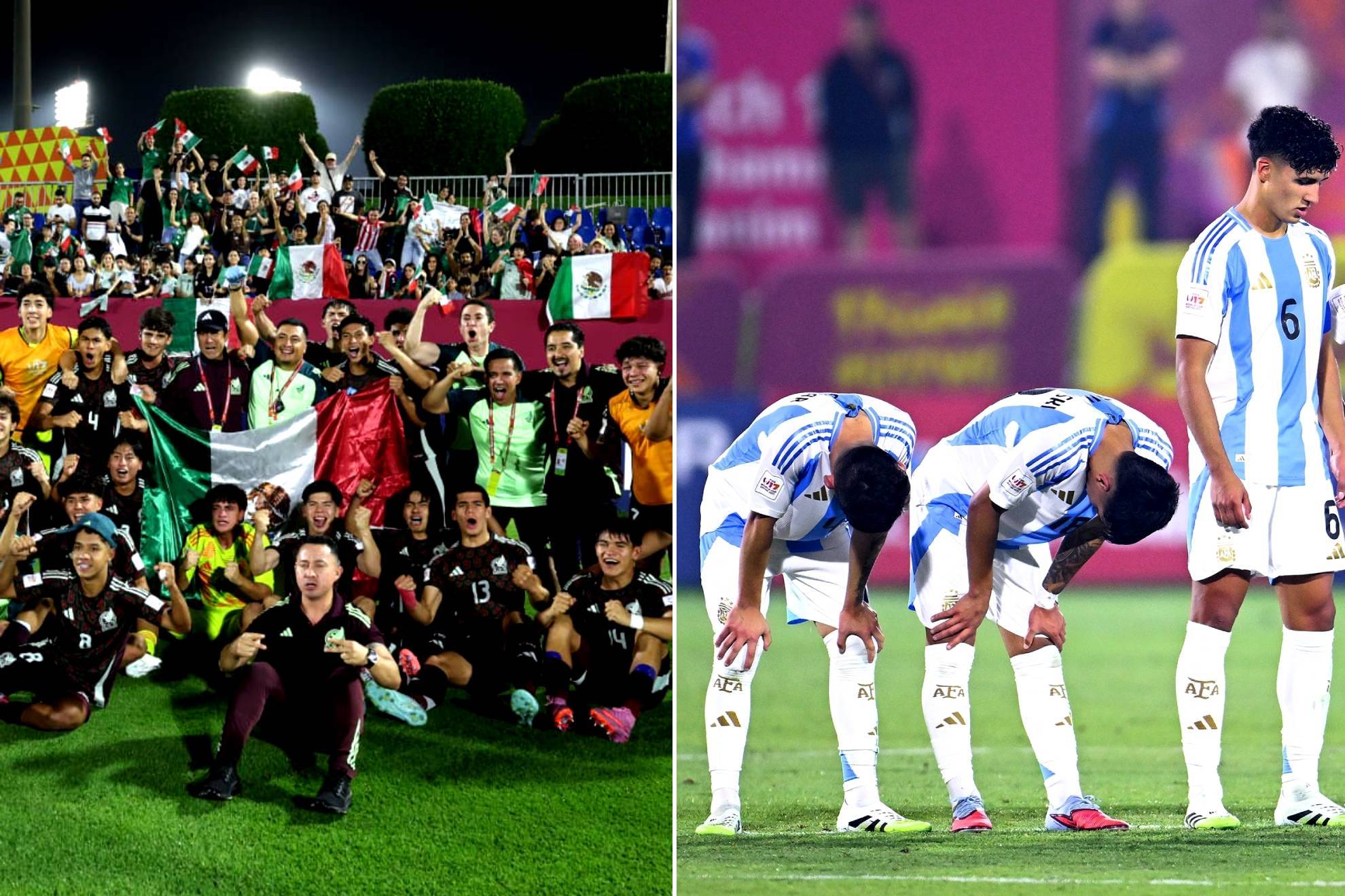 Selecci�n de M�xico elimina a Argentina en el Mundial Sub-17 |