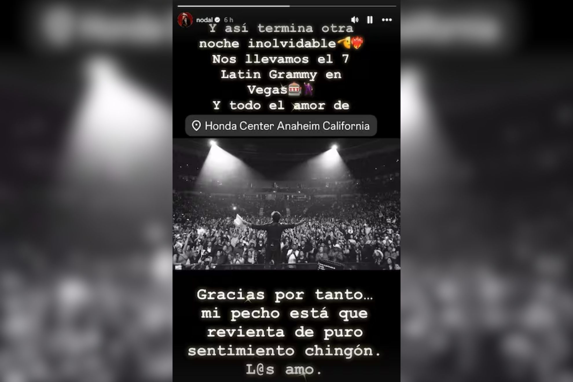 Christian Nodal y �ngela �guilar tras los Latin Grammy 2025