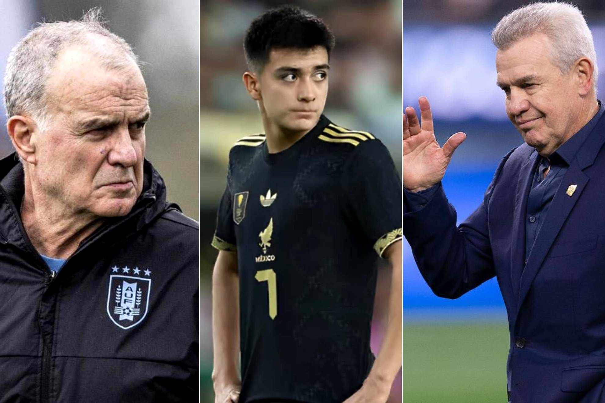 Marcelo Bielsa / Gilberto Mora / Javier Aguirre |