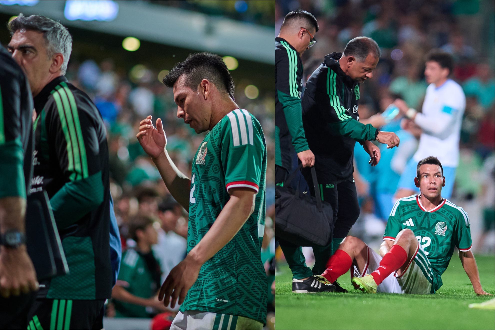 Chucky Lozano sigue de malas y se lesiona en Selecci�n Mexicana