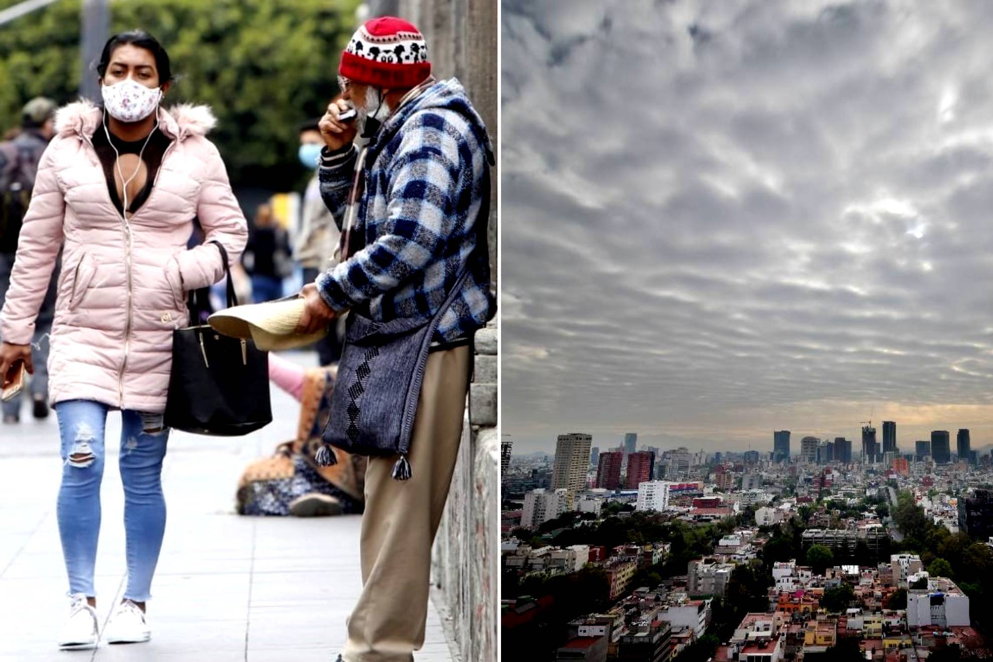 Fr�o en la Ciudad de M�xico |