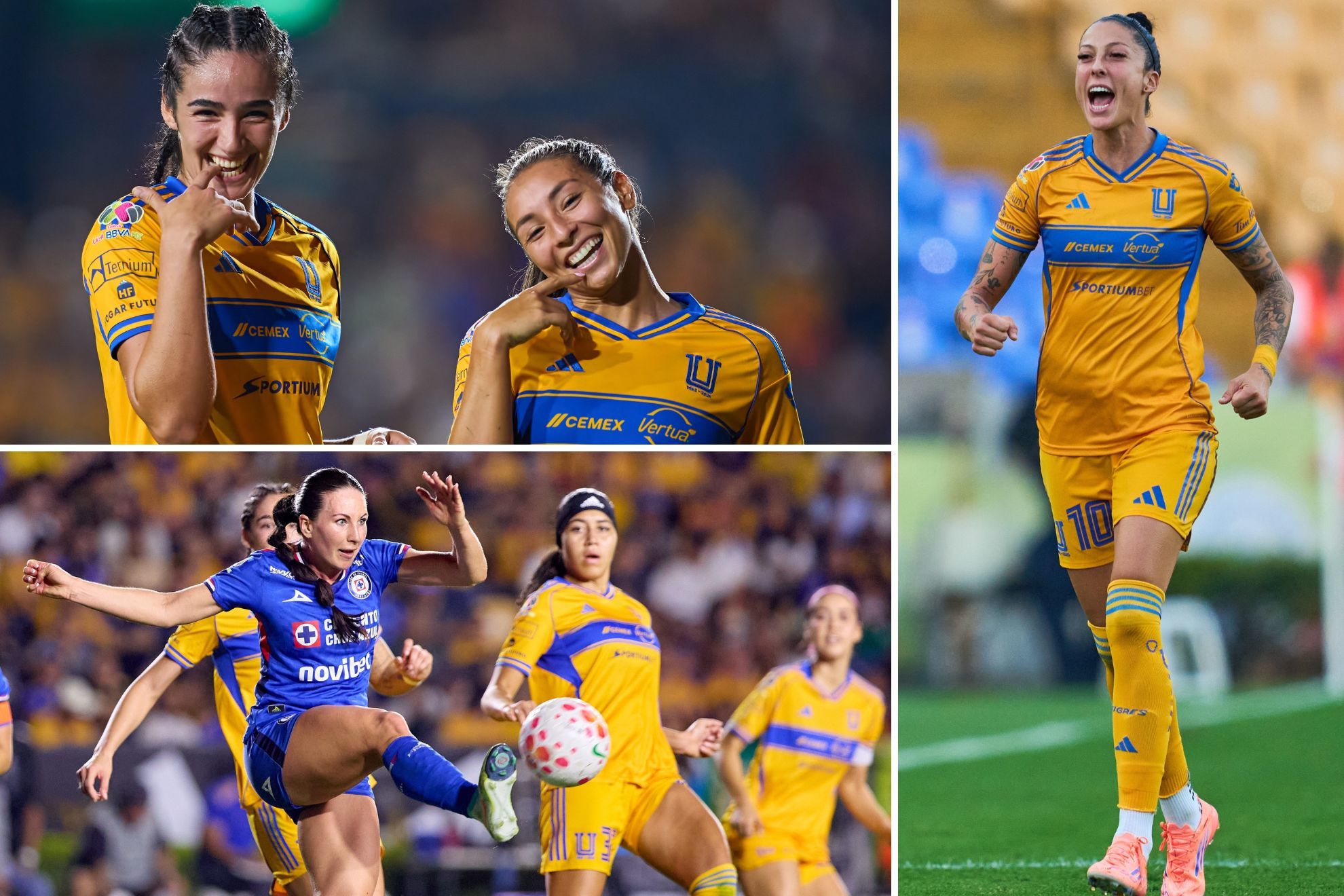 Goles y resumen Tigres vs. Cruz Azul Femenil