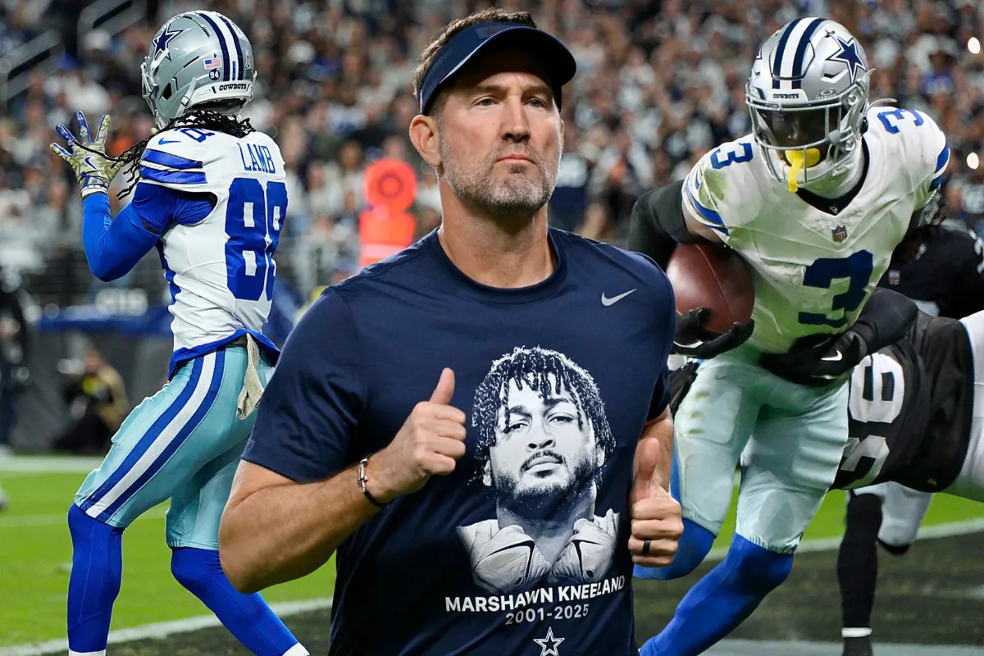 La pol�mica reacci�n de George Pickens y CeeDee Lamb contra Brian Schottenheimer tras ser enviados a la banca