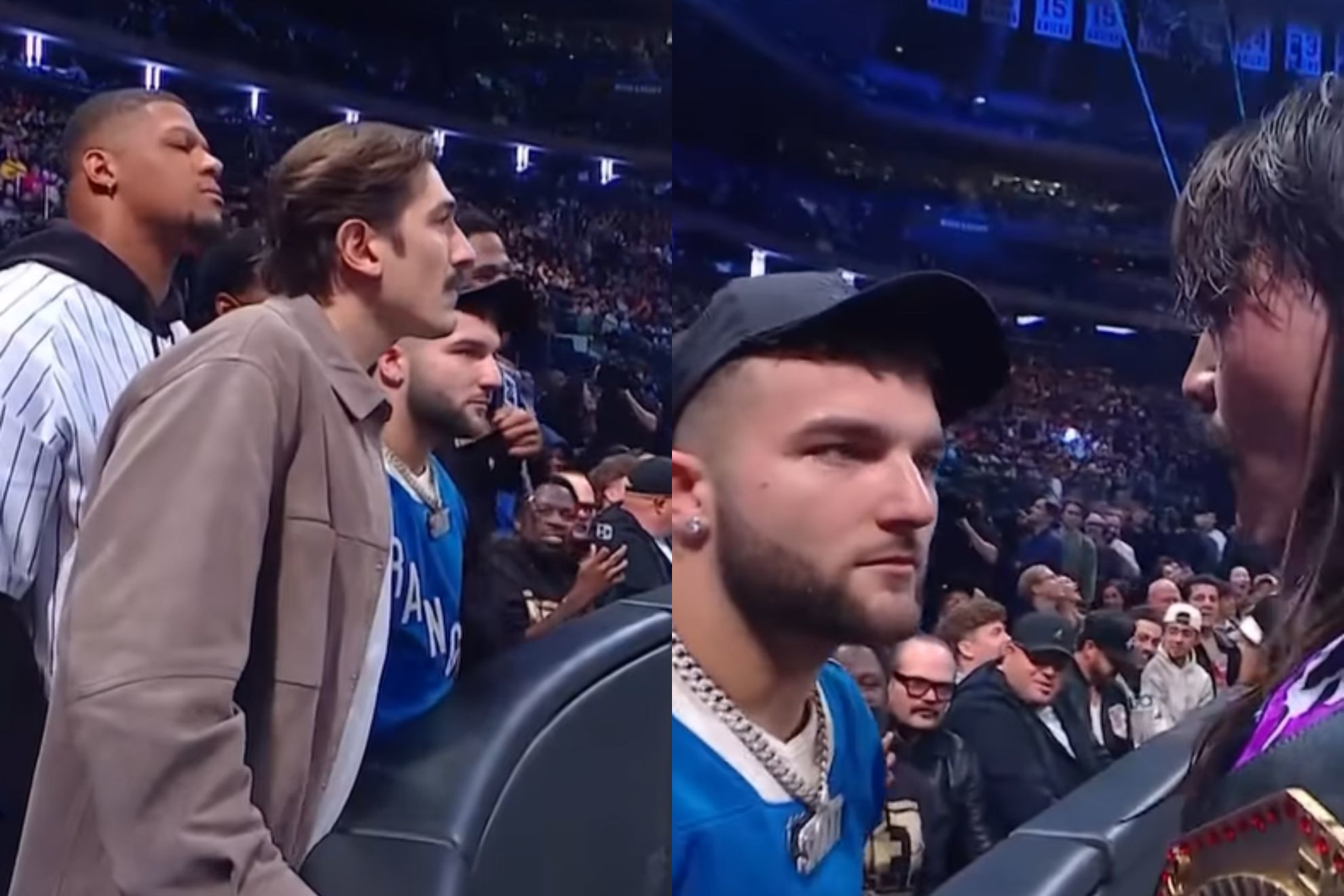 Domenik Mysterio se va a los golpes con estrella de NFL en WWE RAW