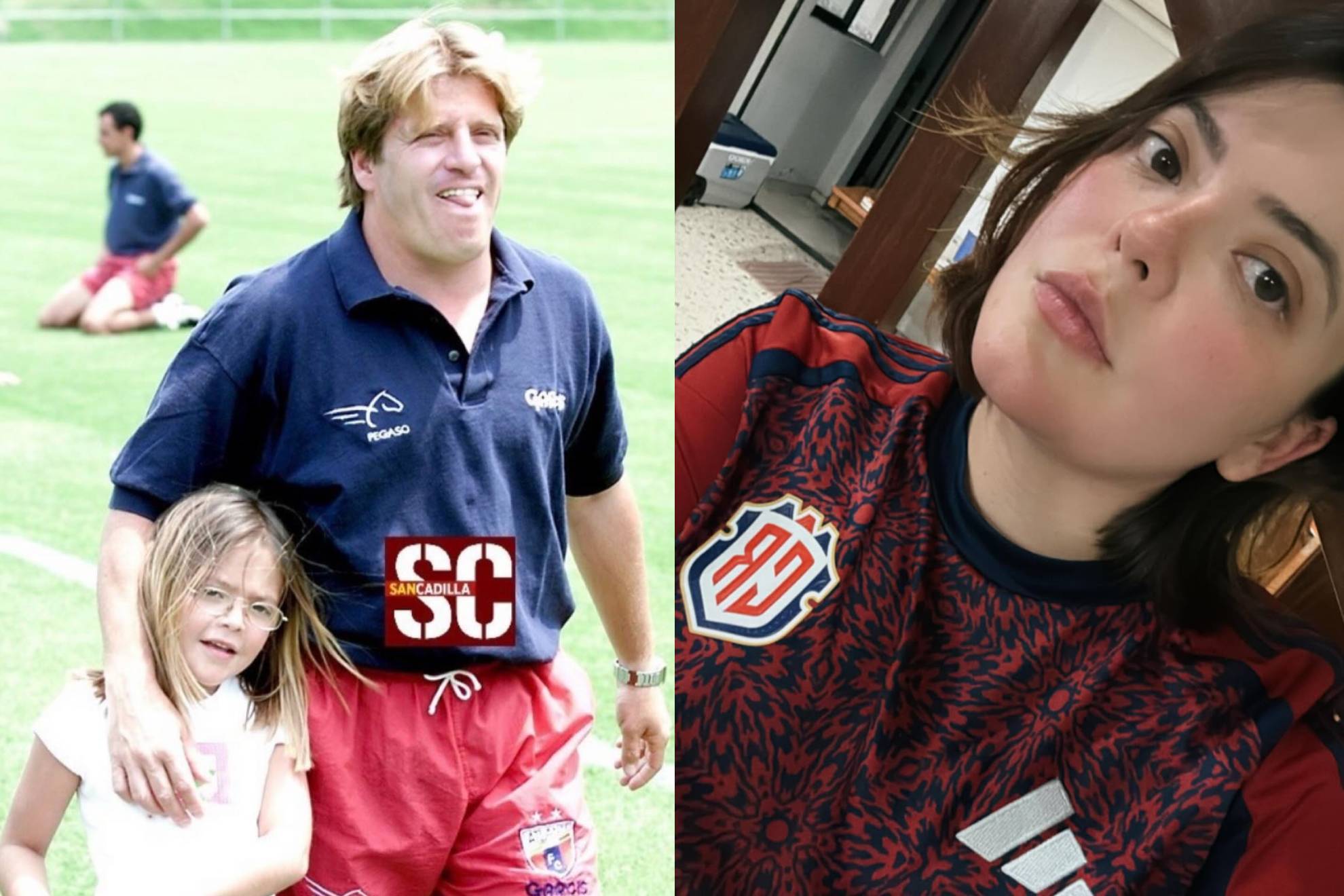 Una de las fotos que comparti� Mishelle Herrera con el Piojo