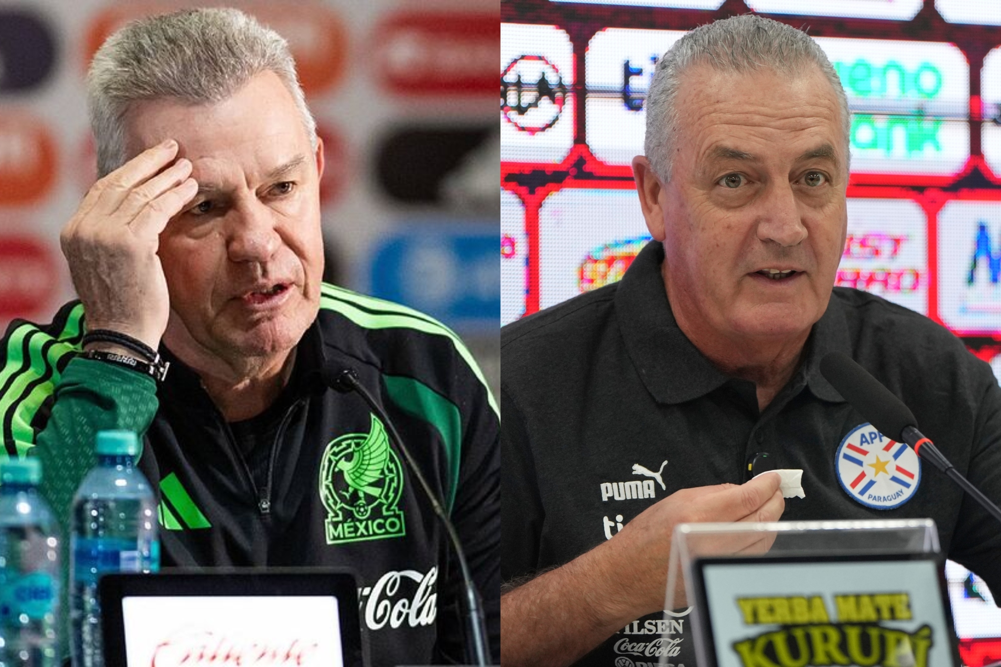 Javier Aguirre y Gustavo Alfaro