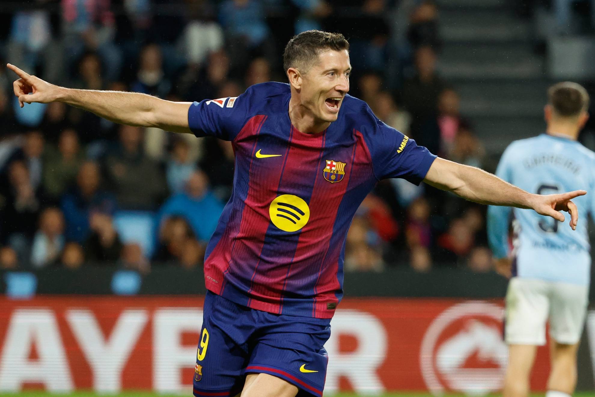 El polaco no anot� en las dos jornadas finales, y aun as�, gan� el Pichichi a Benzema