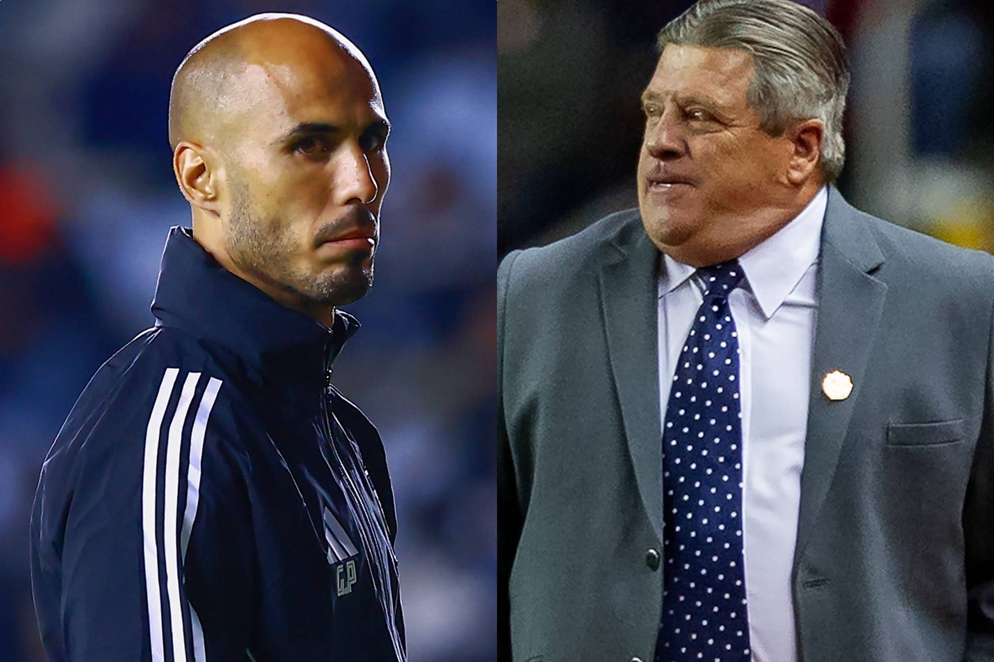 Guido Pizarro y Miguel Herrera.