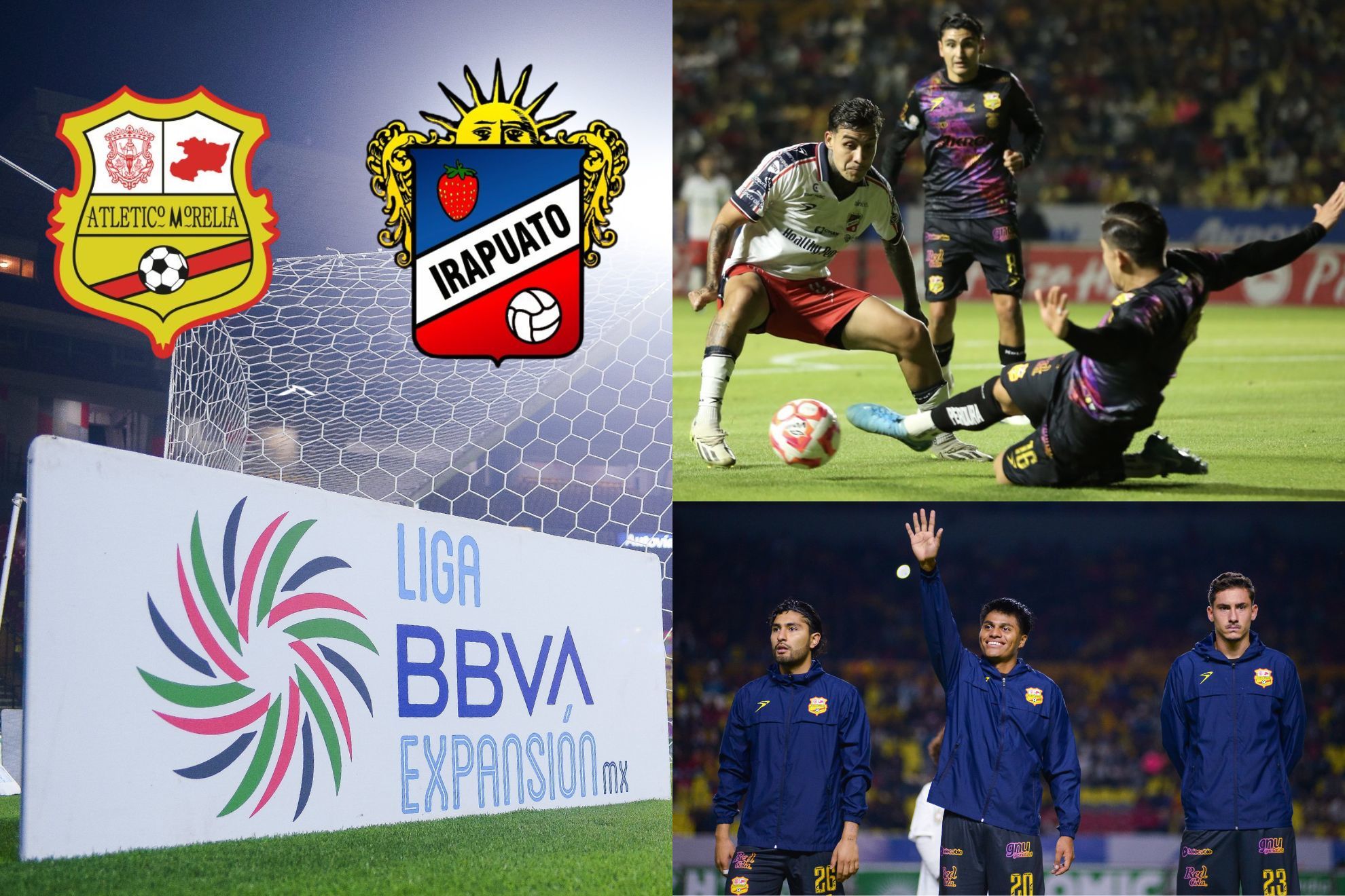 Atl�tico Morelia y Irapuato