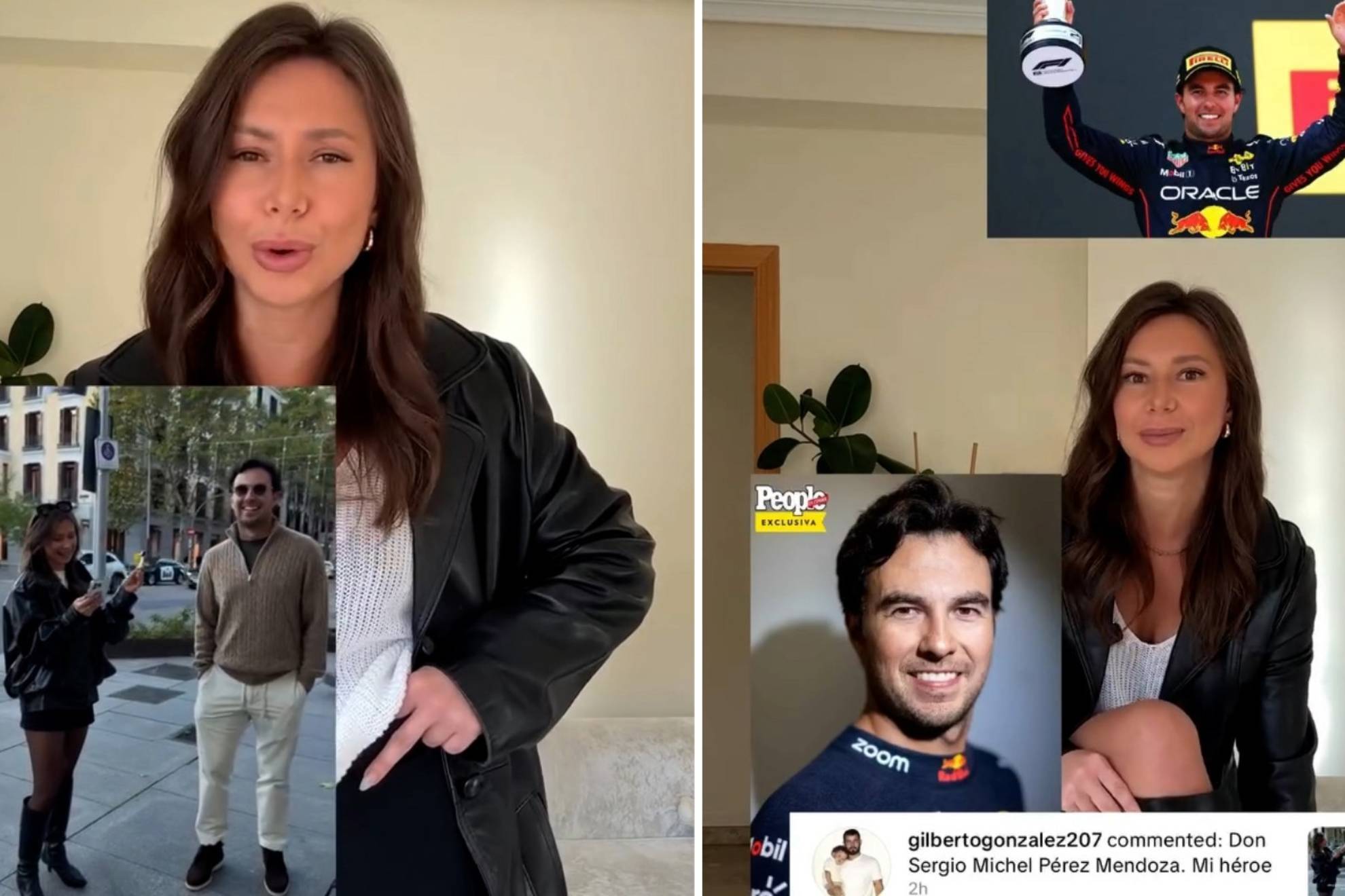 TikToker que entrevista a Checo P�rez sigue sorprendida: No s� por qu� no me dijo que no