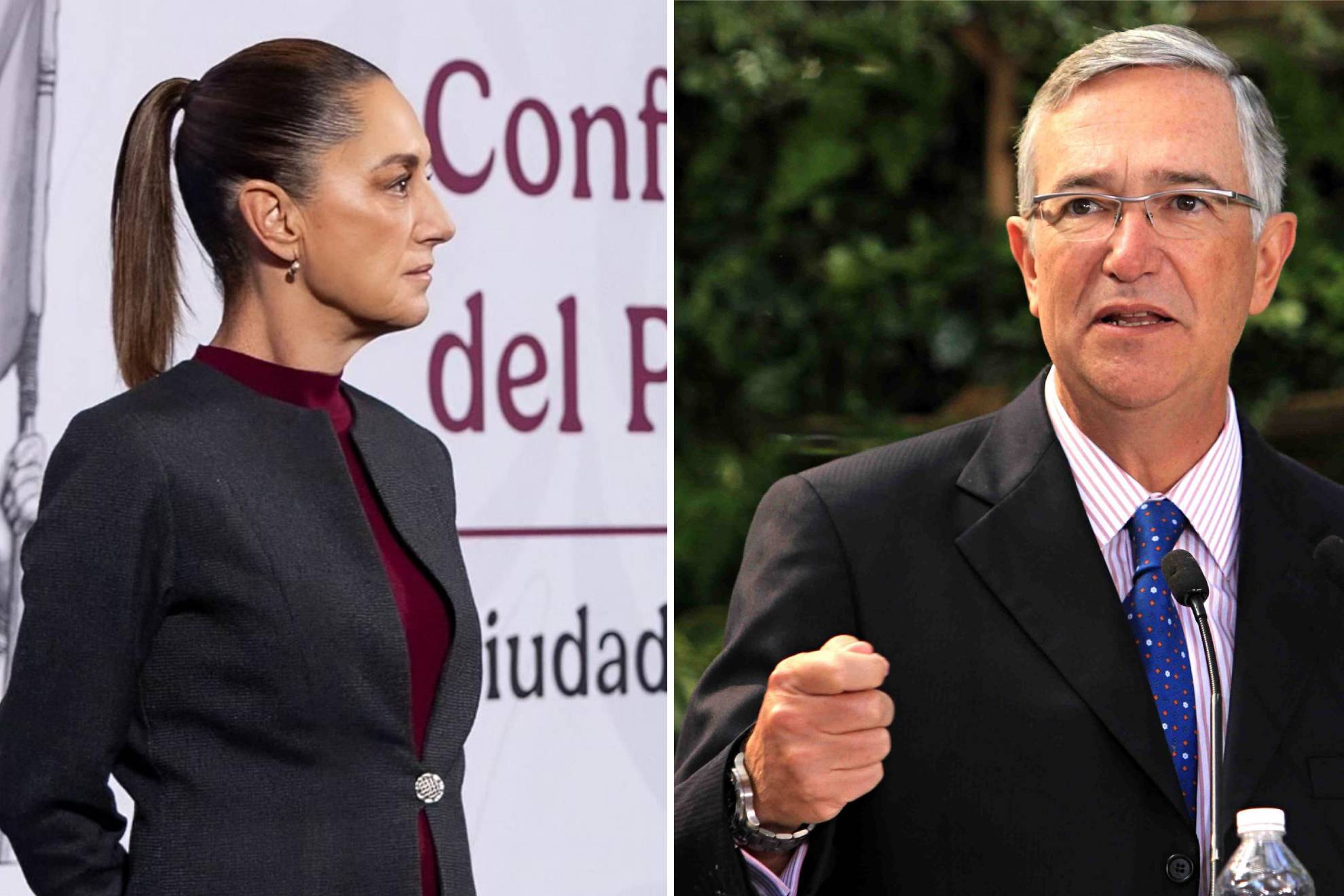 Claudia Sheinbaum / Ricardo Salinas Pliego |