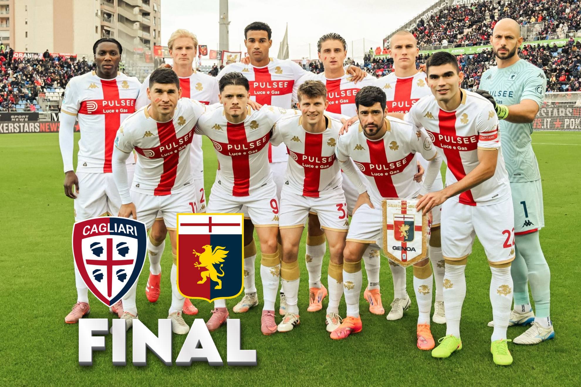 Cómo quedó Genoa vs Cagliari? Los goles le pusieron drama al partido de  Johan Vásquez en Serie A 2025, image size:1980x1320