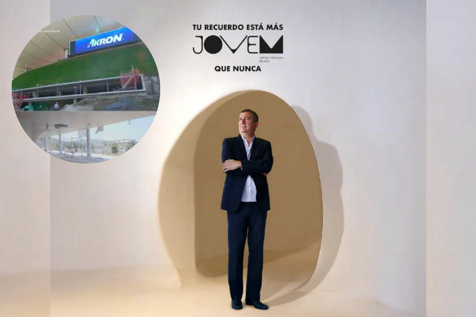 Amaury Vergara revela que el Akron tiene a un viejo guardi�n e inaugura museo de Jorge Vergara previo al Mundial 2026