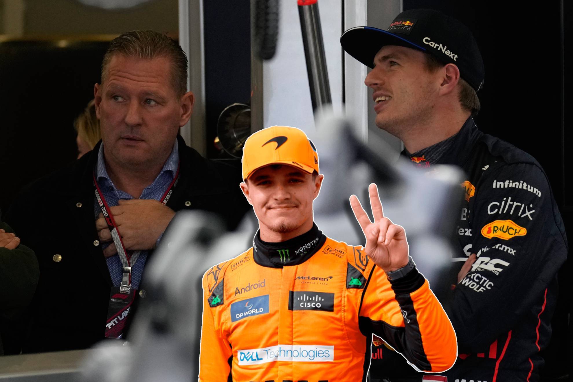 El clan Verstappen sabe de la presi�n que hay en Lando Norris