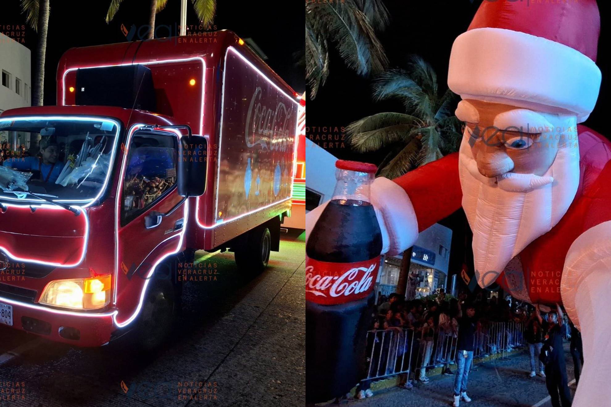 Caravana Coca Cola Veracruz 2025.