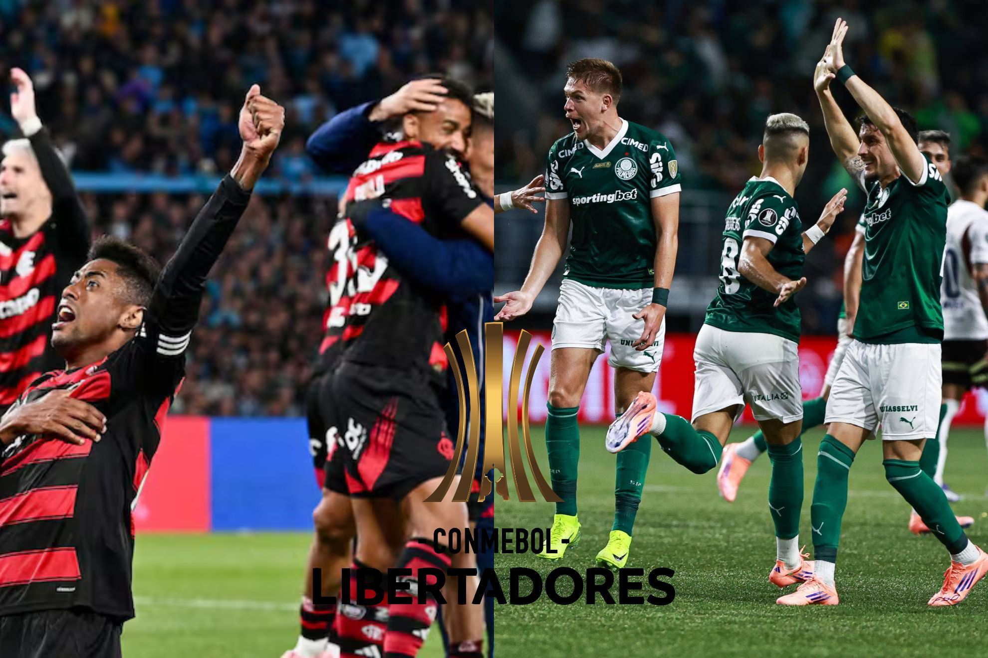 �Cu�ntas veces dos equipos brasile�os como Palmeiras y Flamengo han llegado juntos a la final de la Copa Libertadores?