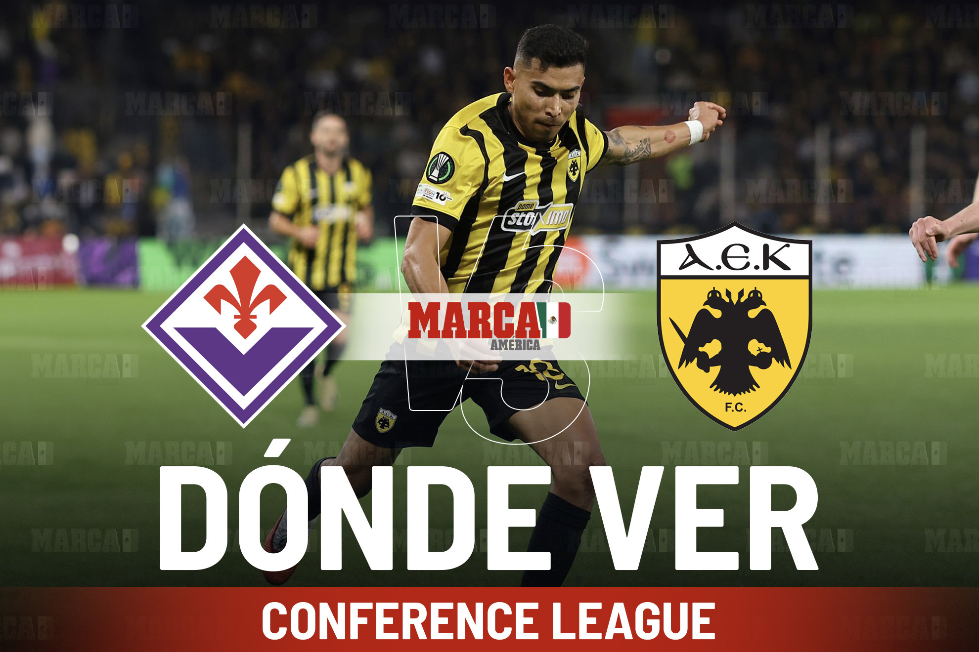 Fiorentina vs AEK: D�nde ver y el horario del encuentro de Orbel�n Pineda buscando triunfo en Conference League