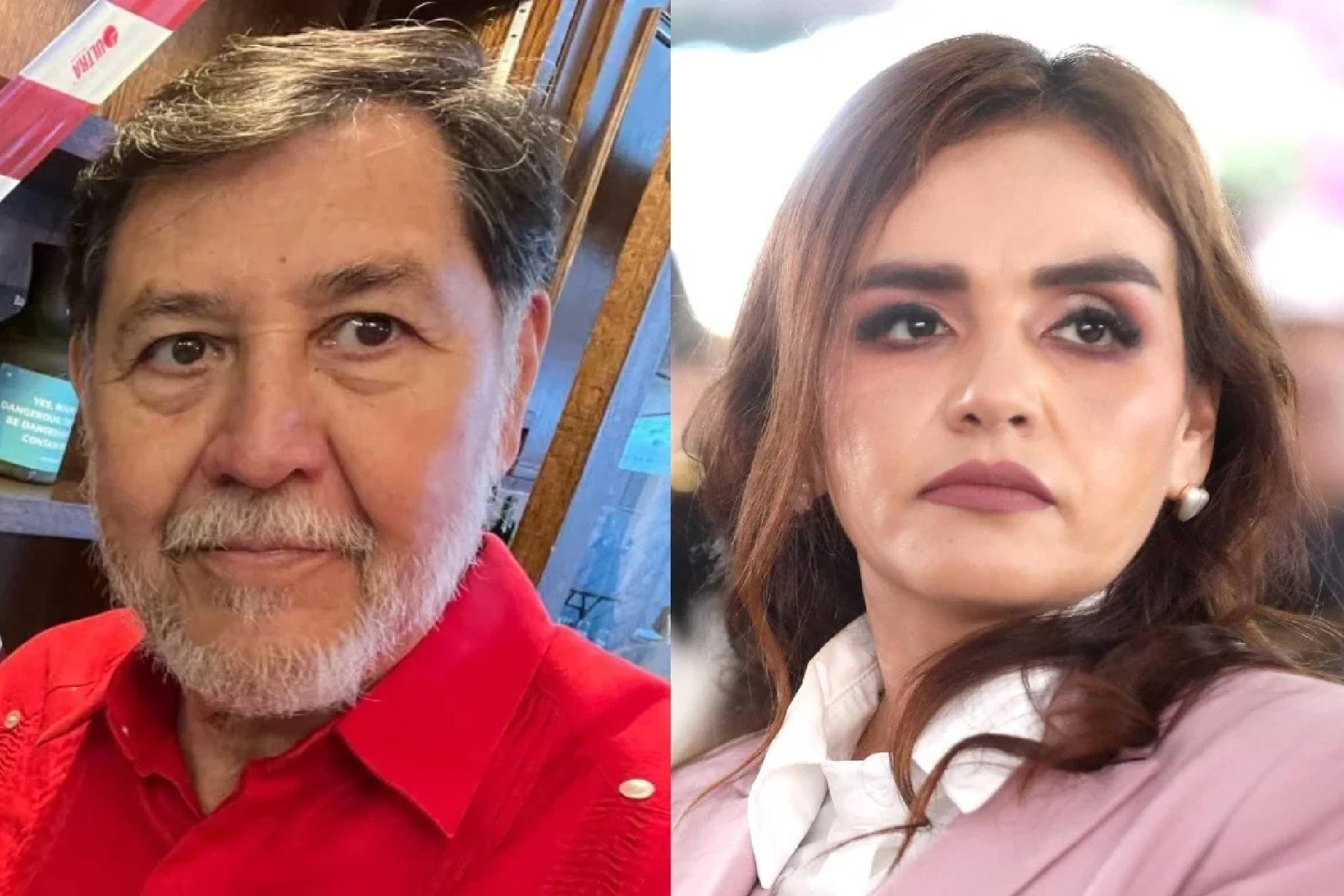 Grecia Quiroz confronta a Gerardo Fern�ndez Noro�a.