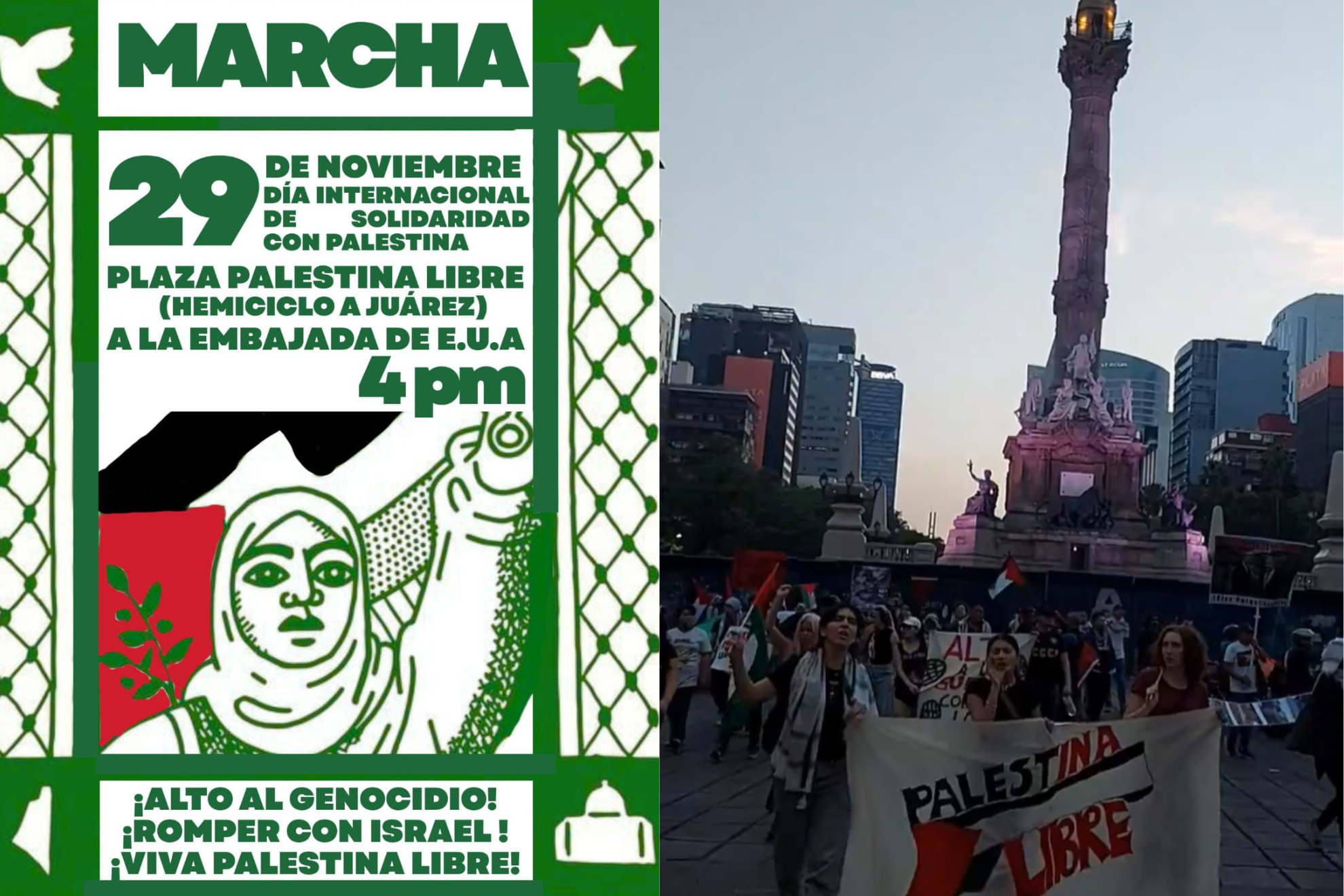 Marcha por Palestina: a qu� hora inicia, qu� calles estar�n cerradas y cu�les ser�n las rutas alternativas