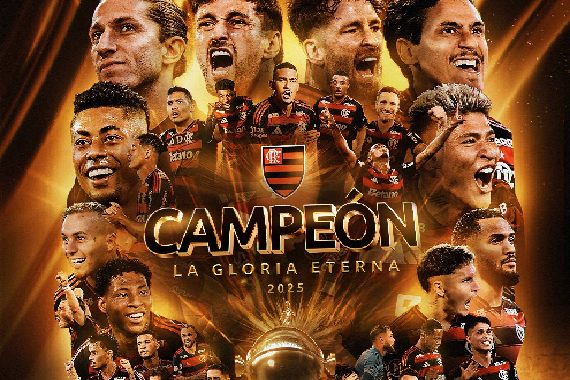 Flamengo gana la Copa Libertadores 2025 al imponerse sobre Palmeiras.