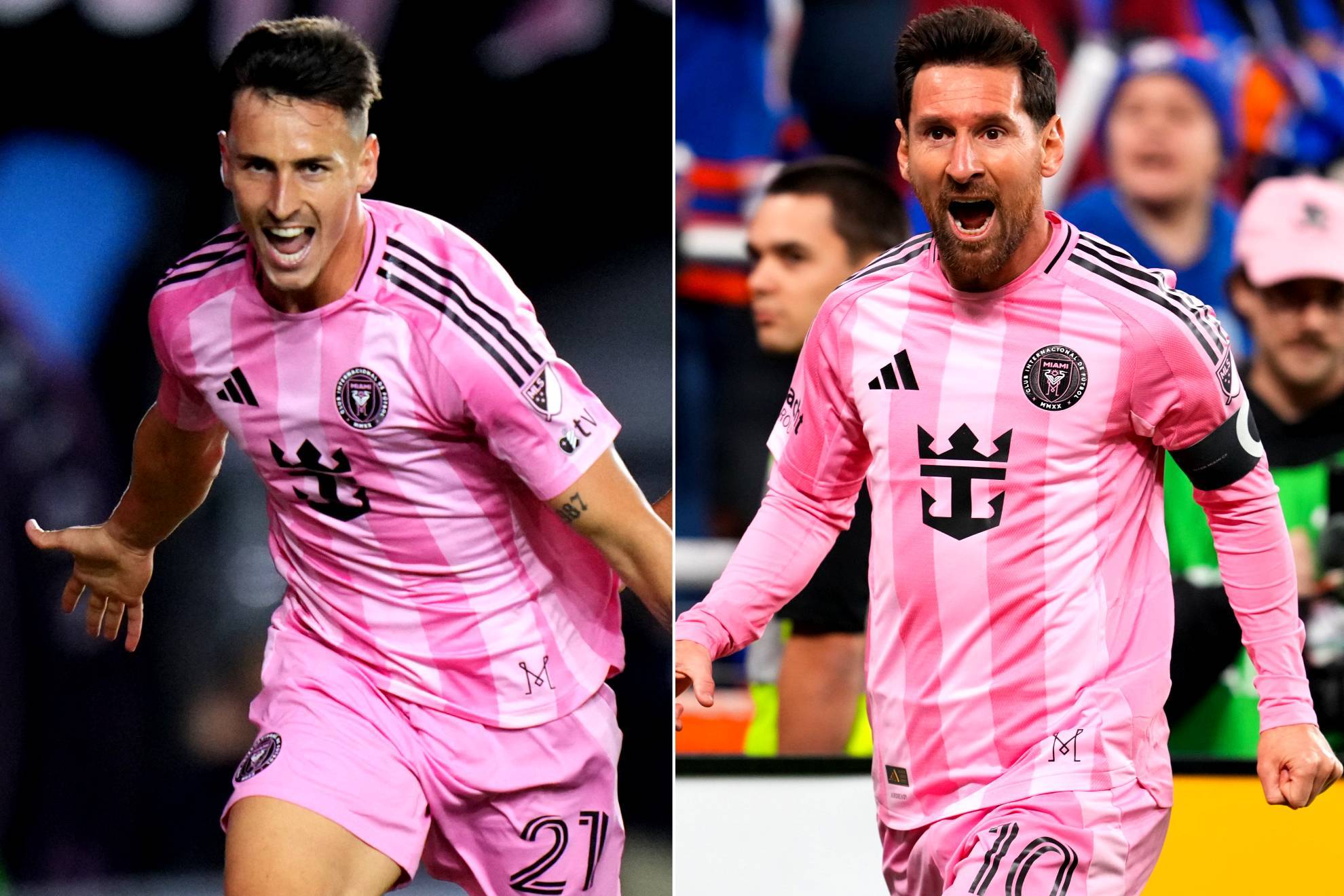 Tadeo Allende / Lionel Messi |