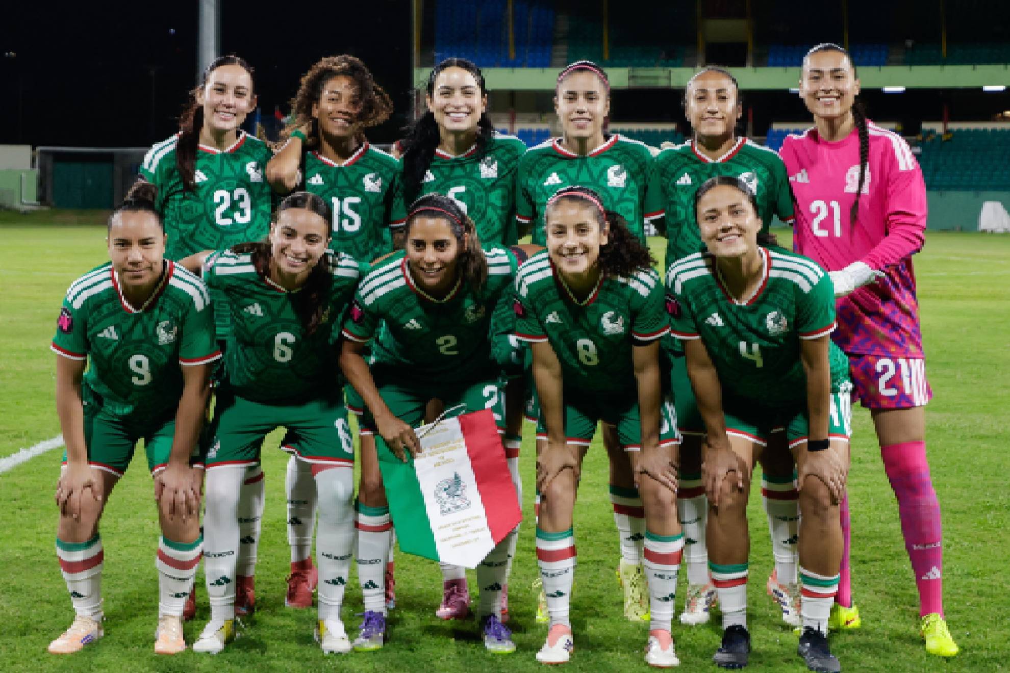 M�xico Femenil golea en inicio de Eliminatorias a Mundial 2027.