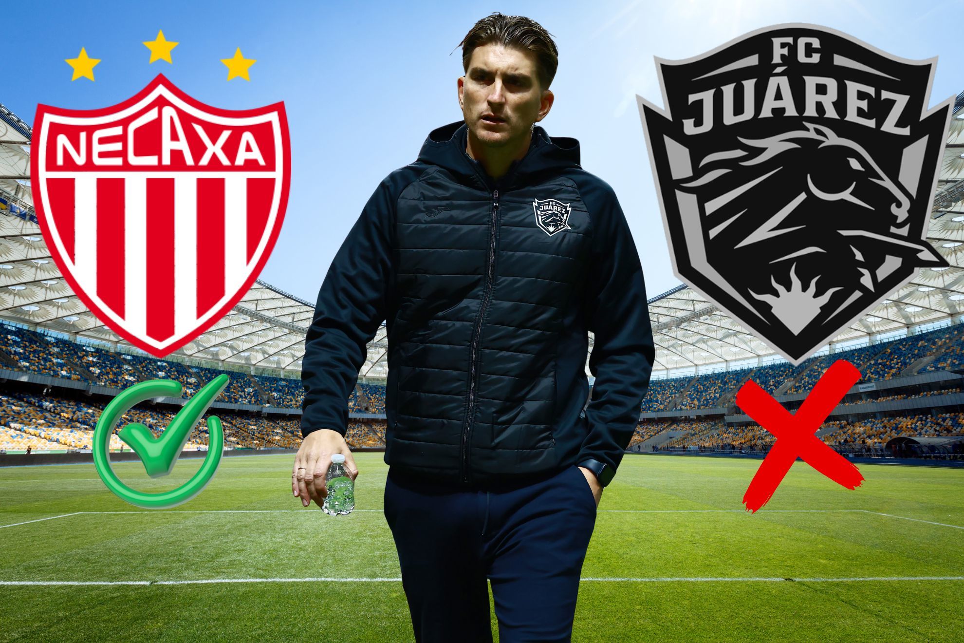 Otra del Necaxa por un DT