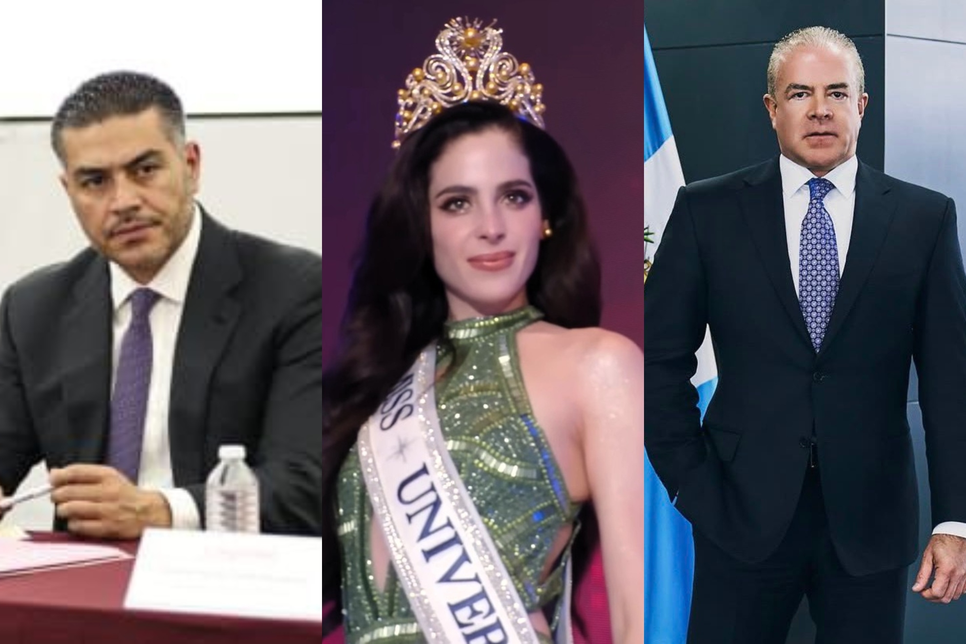 Omar Garc�a Harfuch tambi�n entra a la pol�mica que rodea a F�tima Bosch con Miss Universo y Ra�l Rocha