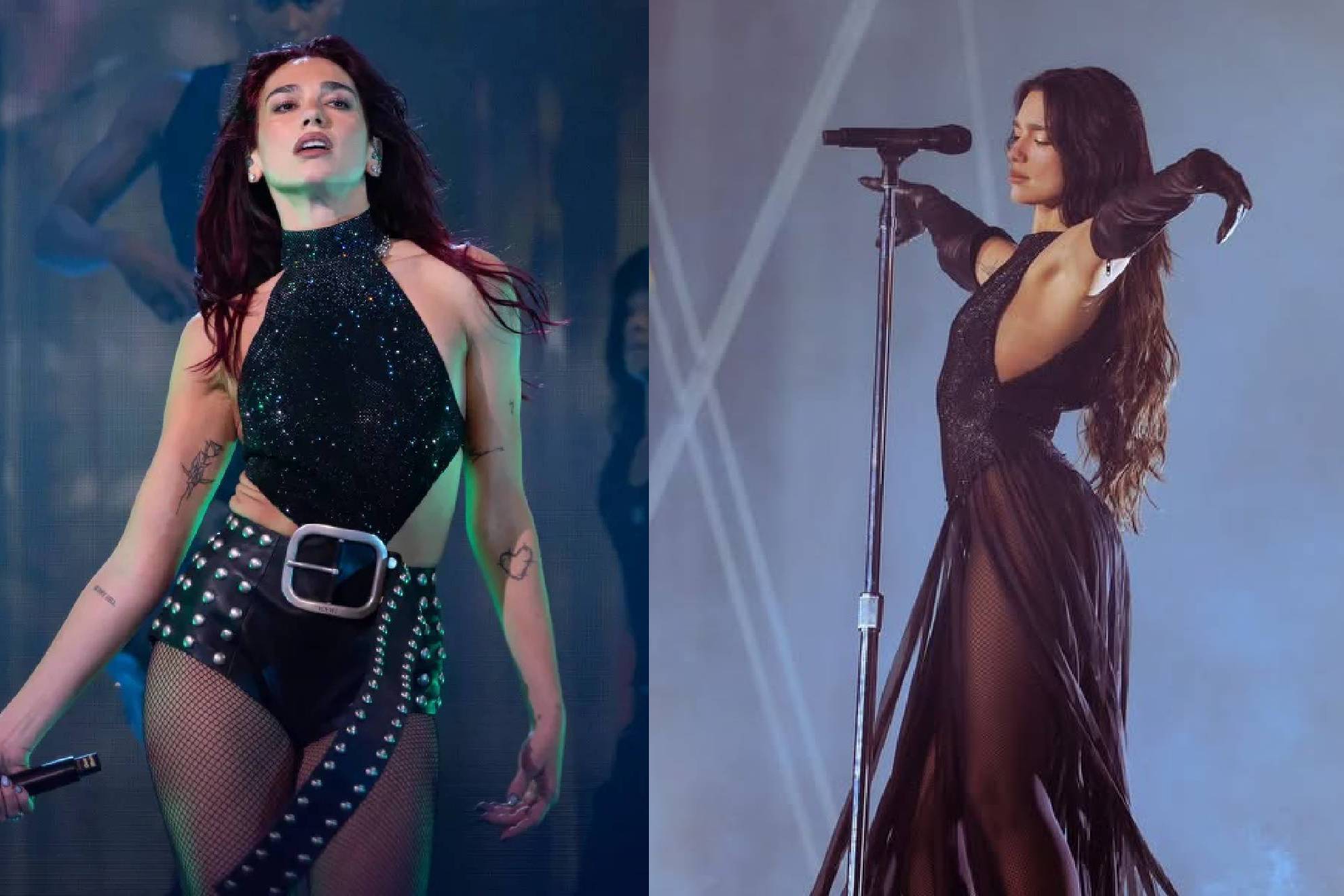 Dua Lipa y Man� cantan juntos en Estadio GNP en segunda fecha en CDMX.