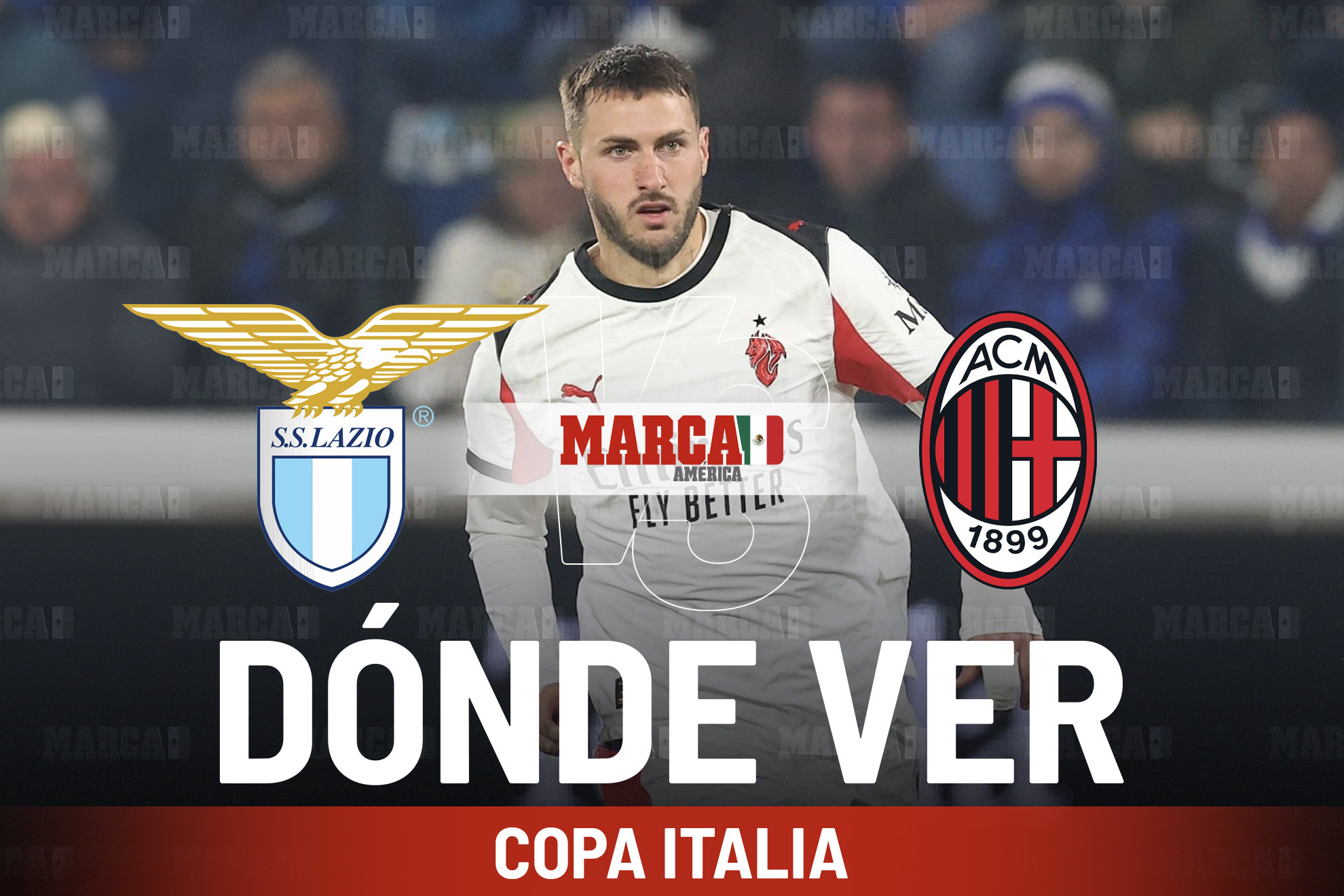 Lazio vs Milan: d�nde ver y a qu� hora es el duelo de octavos de la Coppa Italia y cu�ndo volver� Santiago Gim�nez
