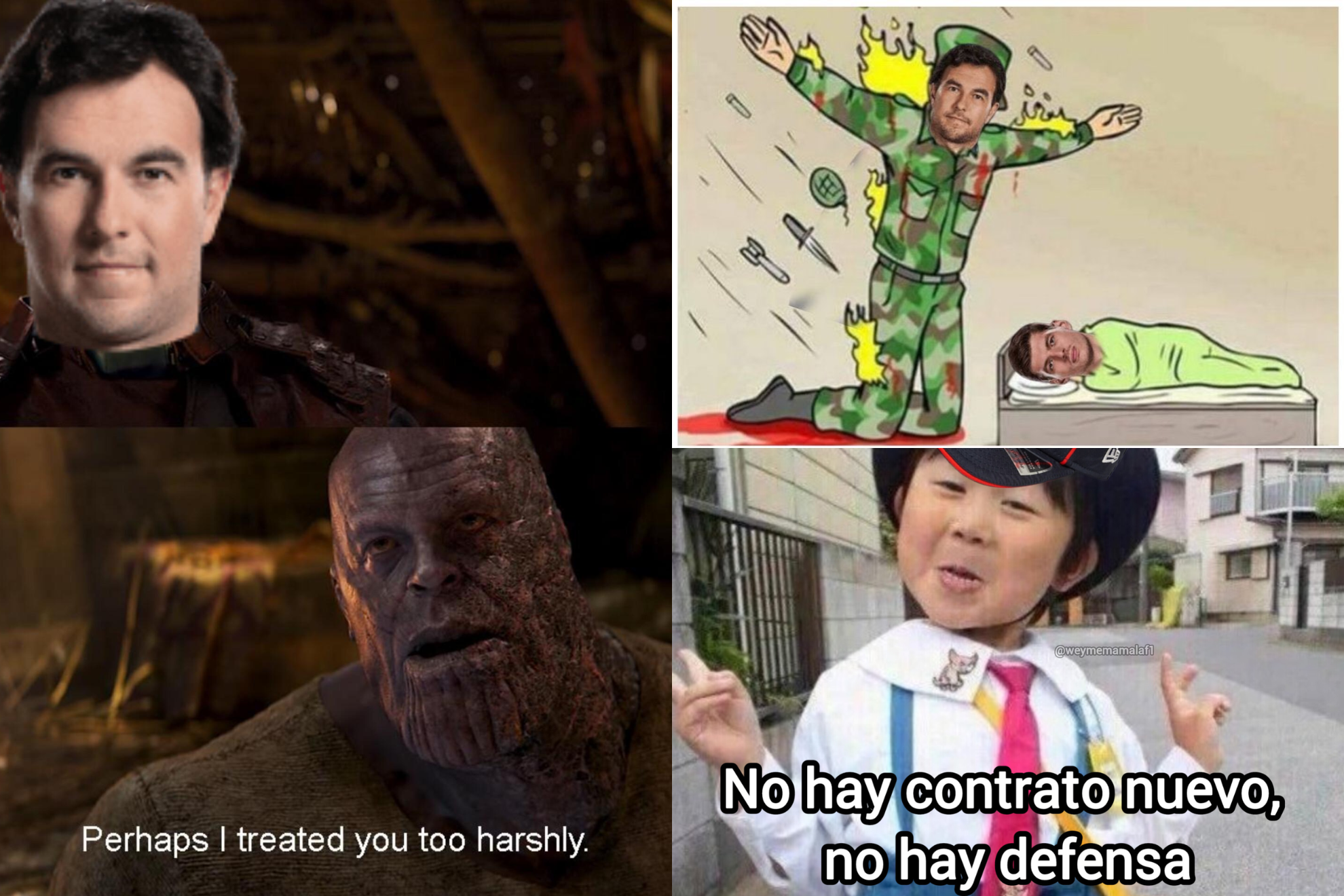 Los Memes destrozan a Yuki Tsunoda por no hacer de Checo P�rez para t�tulo de Verstappen en F1