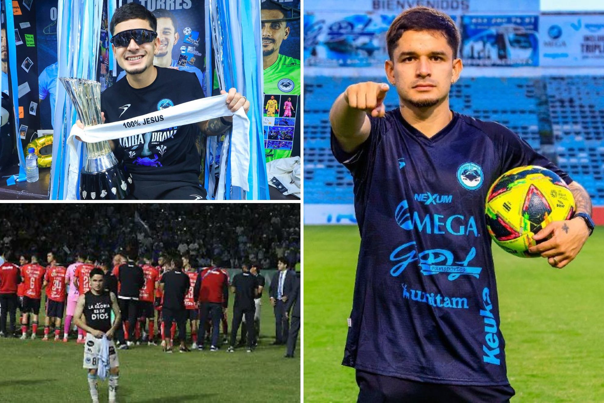 Jugador de la Jaiba Brava acusa a la Expansi�n MX de no dejarlo festejar