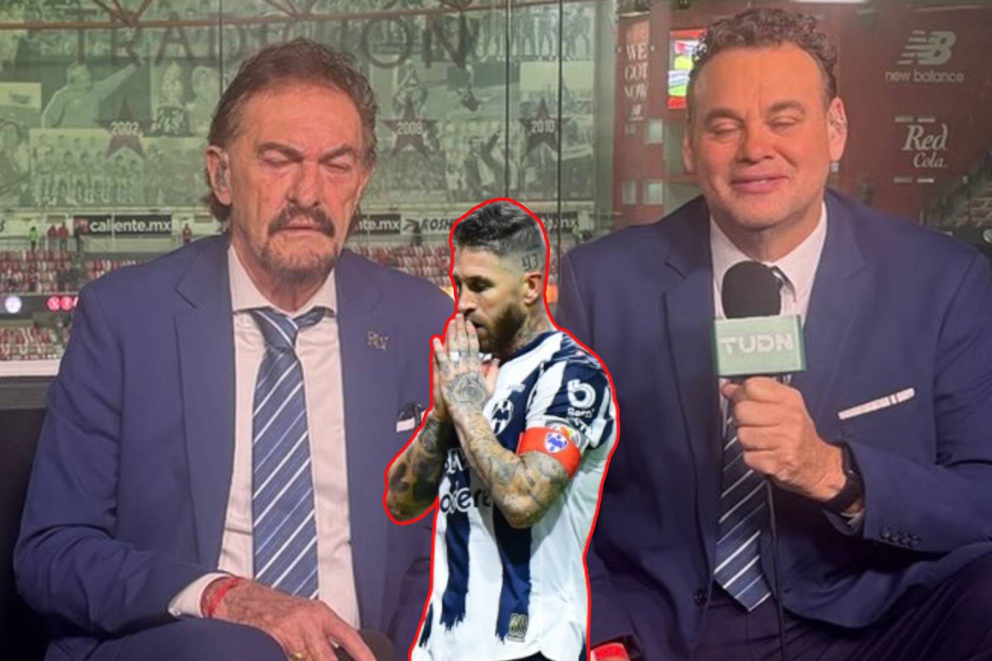 David Faitelson Ricardo La Volpe Sergio Ramos Liga MX Rayados TUDN