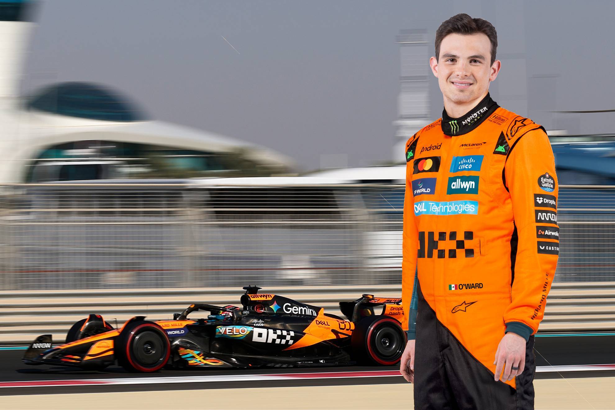 El mexicano fue el sexto piloto m�s r�pido entre los novatos