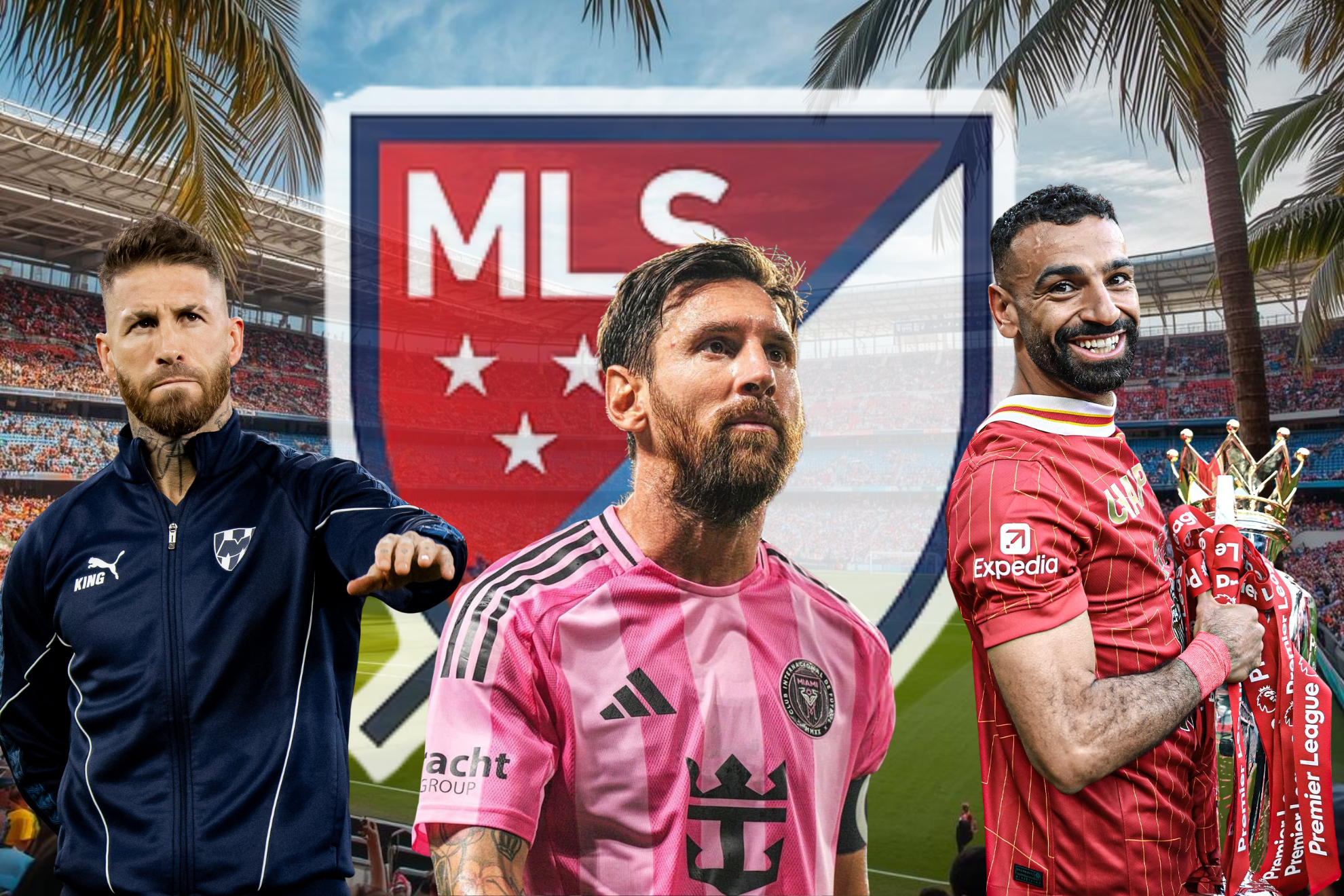 En MLS hablan de Sergio Ramos y Mohamed Salah: Deber�an preguntarle a Messi