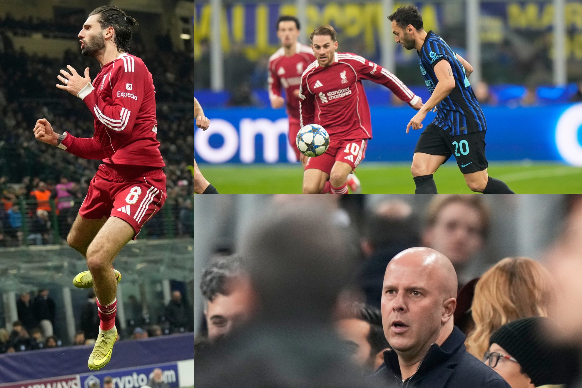 Resumen y gol Inter vs Liverpool: Arne Slot vuelve al triunfo sin Mohamed Salah y se acerca a la cima en Champions League