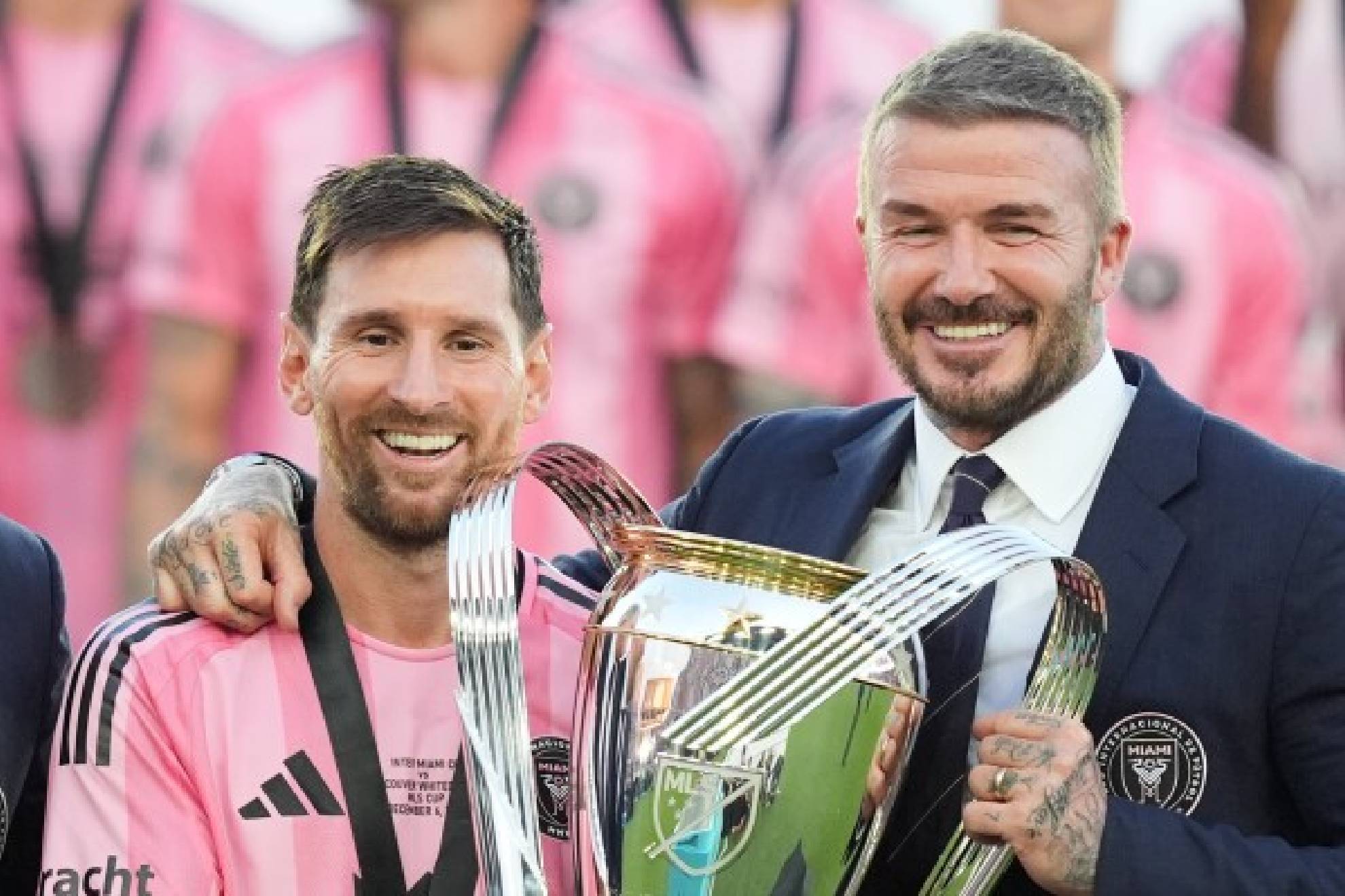 Lionel Messi celebra su hist�rico MVP y t�tulo de la MLS con Inter Miami.